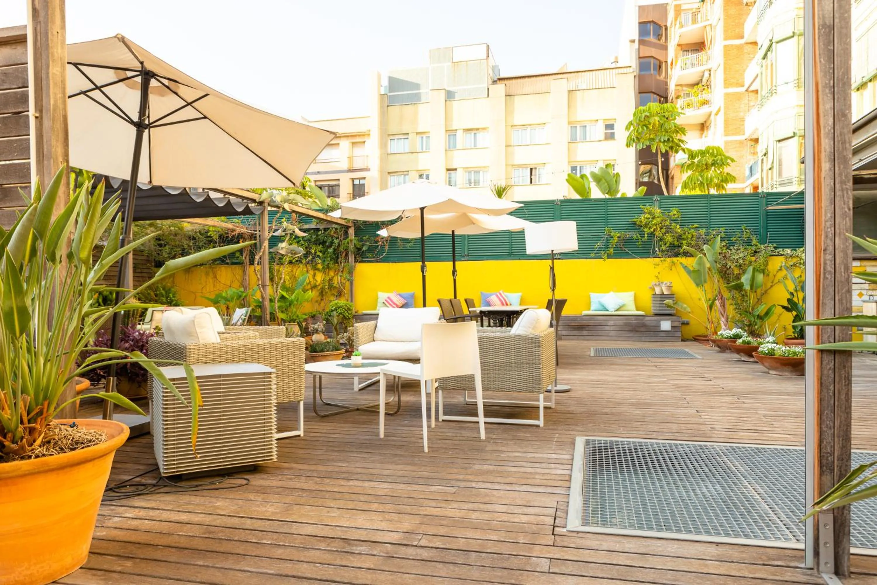 Patio in B&B Boutique Ca La Maria