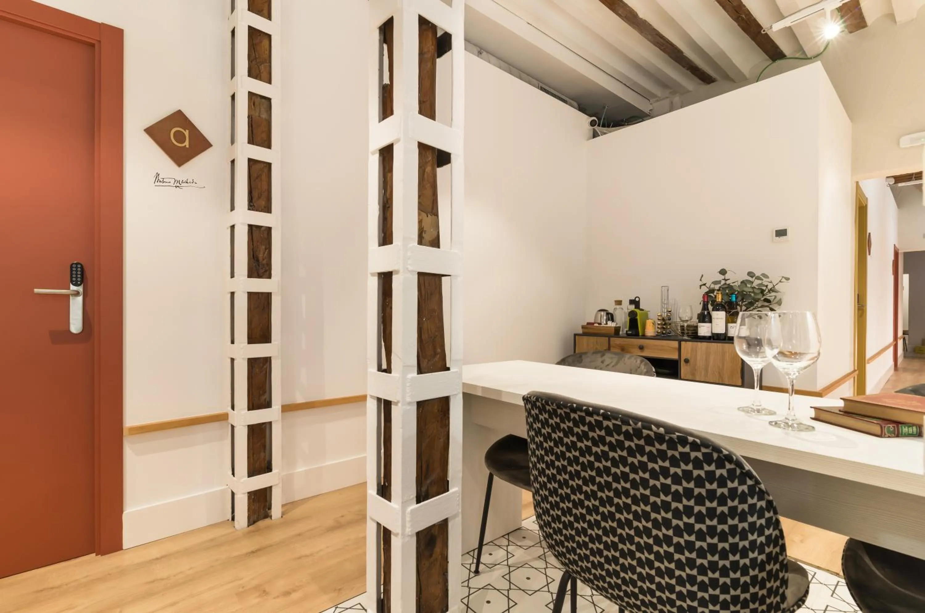 Seating area in Cálamo Guesthouse