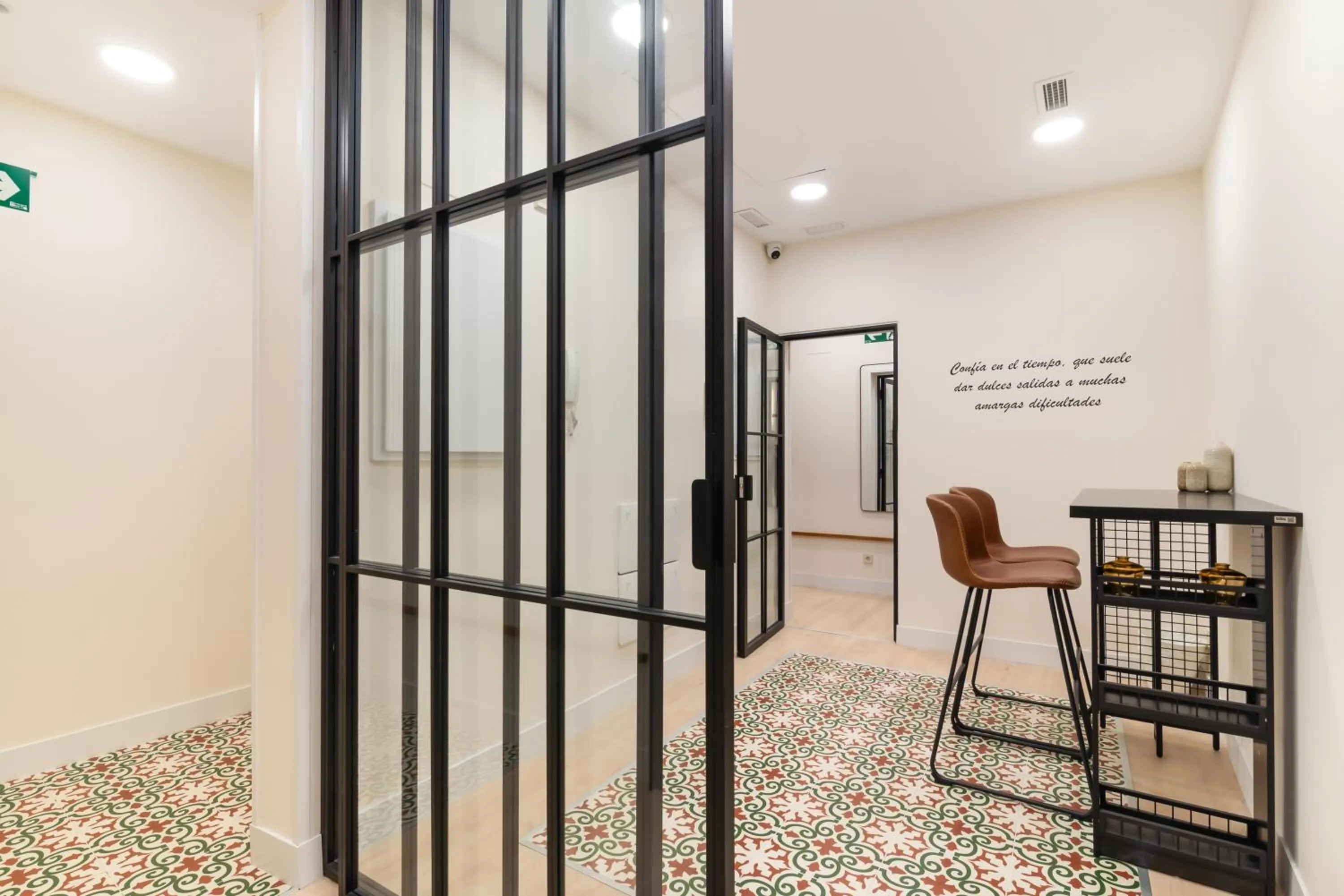 Seating area in Cálamo Guesthouse