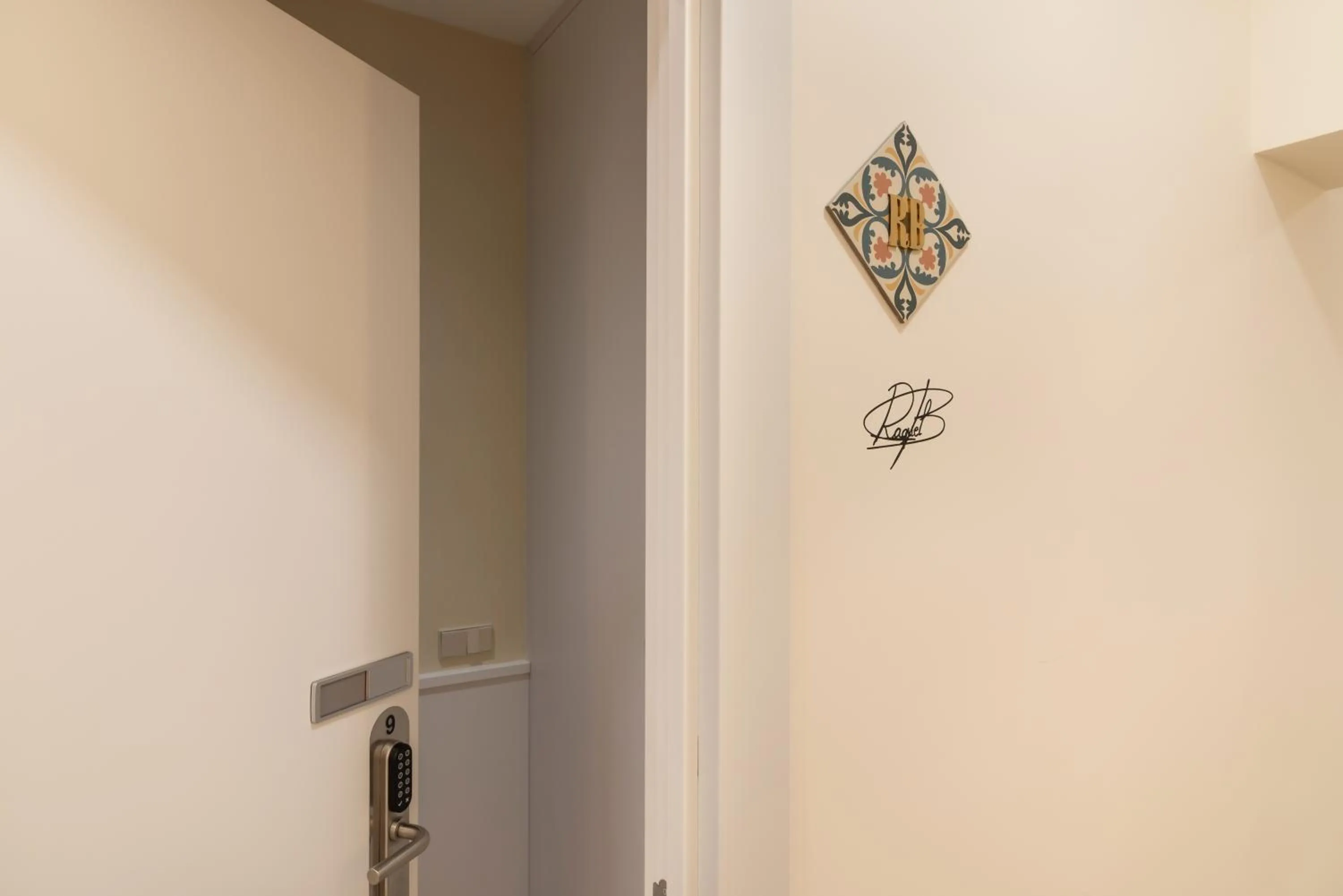 Decorative detail in Cálamo Guesthouse