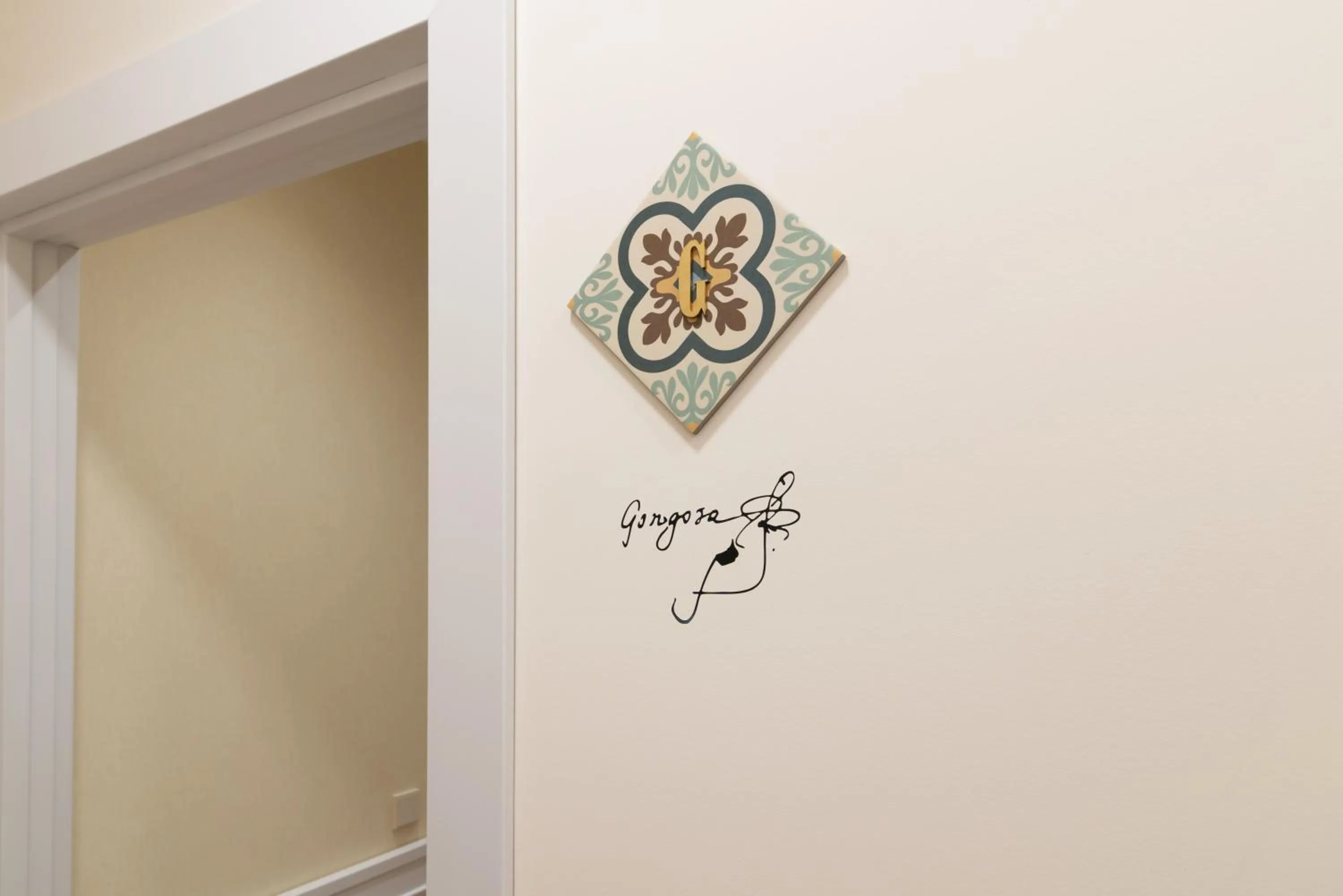 Decorative detail in Cálamo Guesthouse