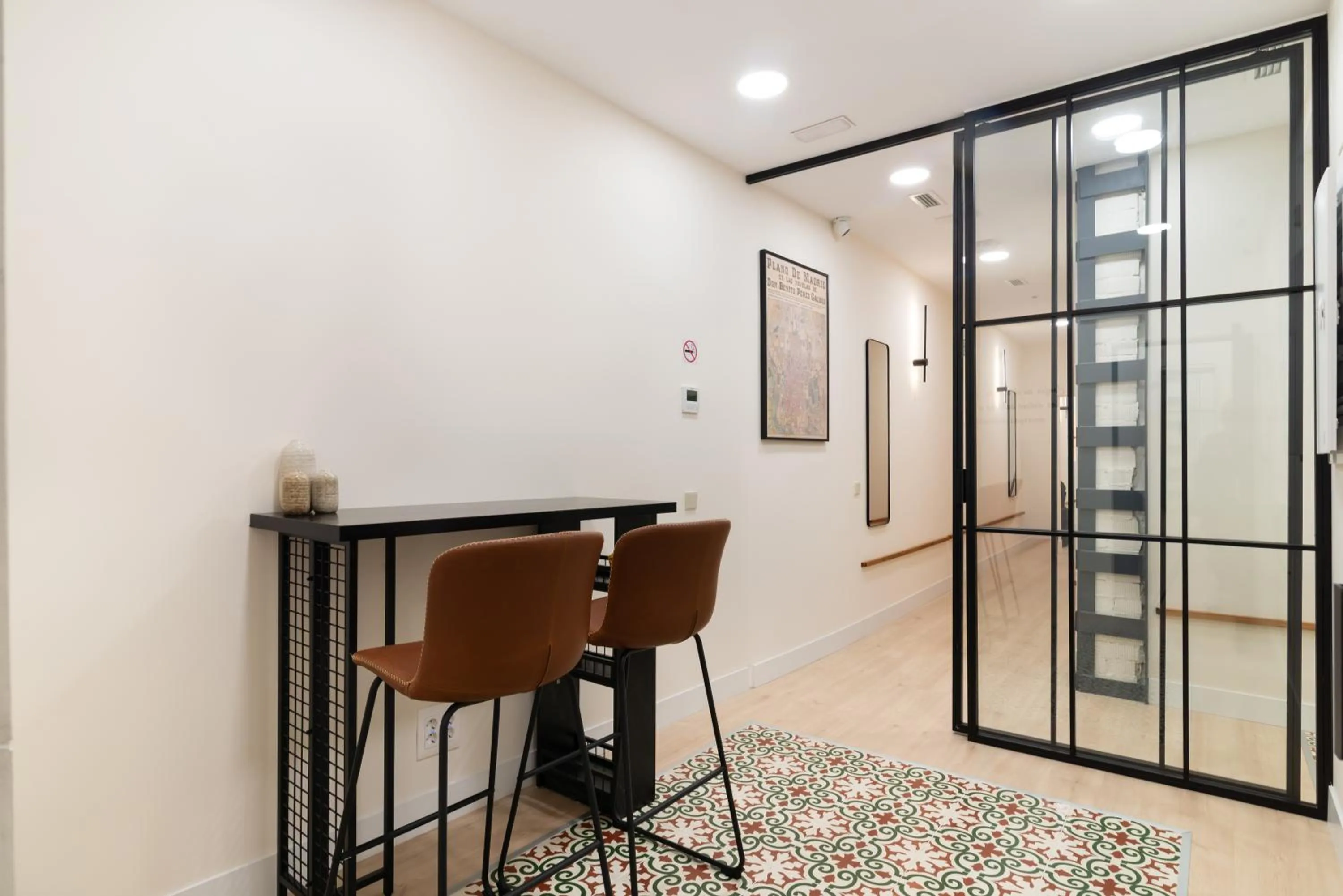 Seating area in Cálamo Guesthouse