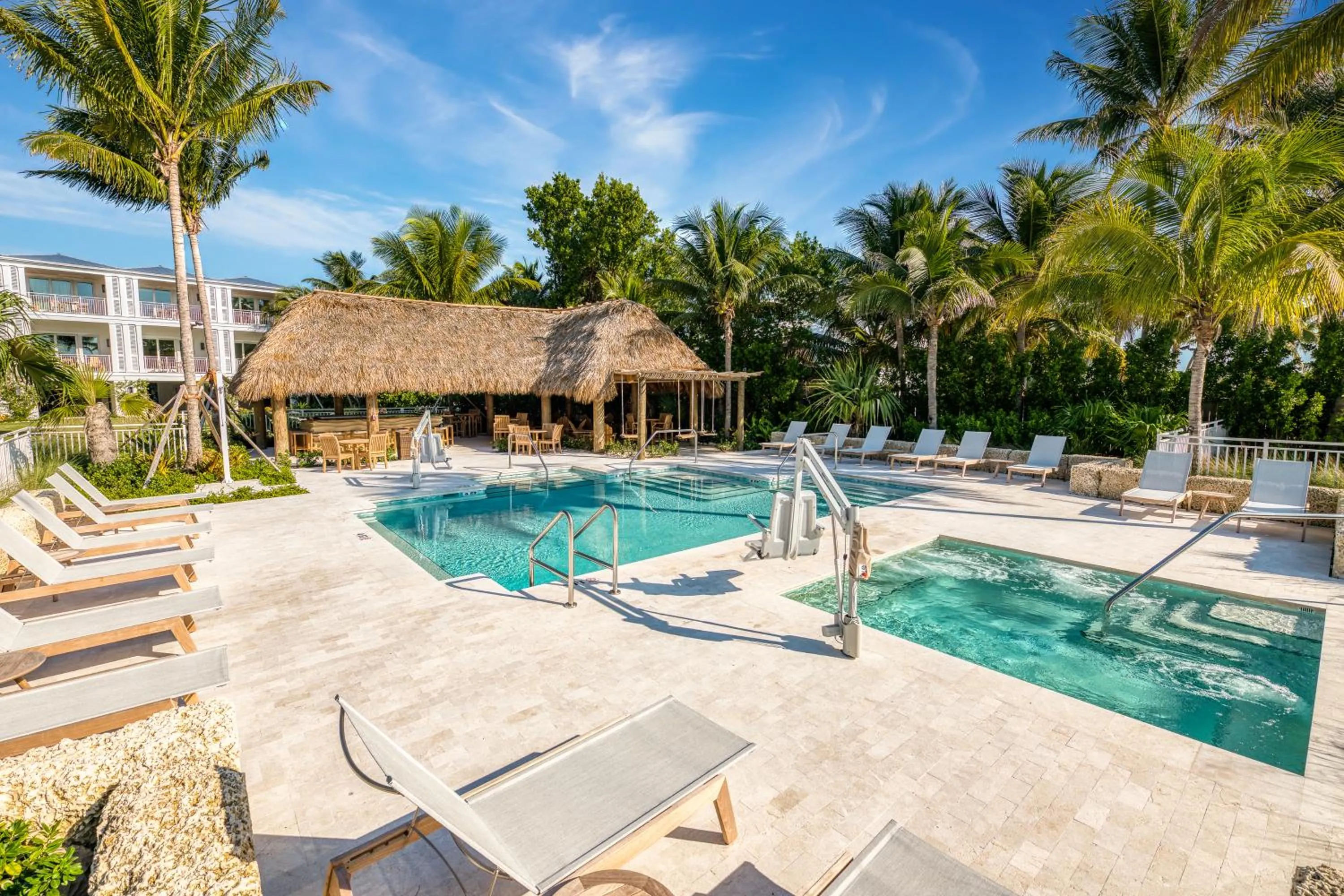 Swimming pool in The Islands of Islamorada
