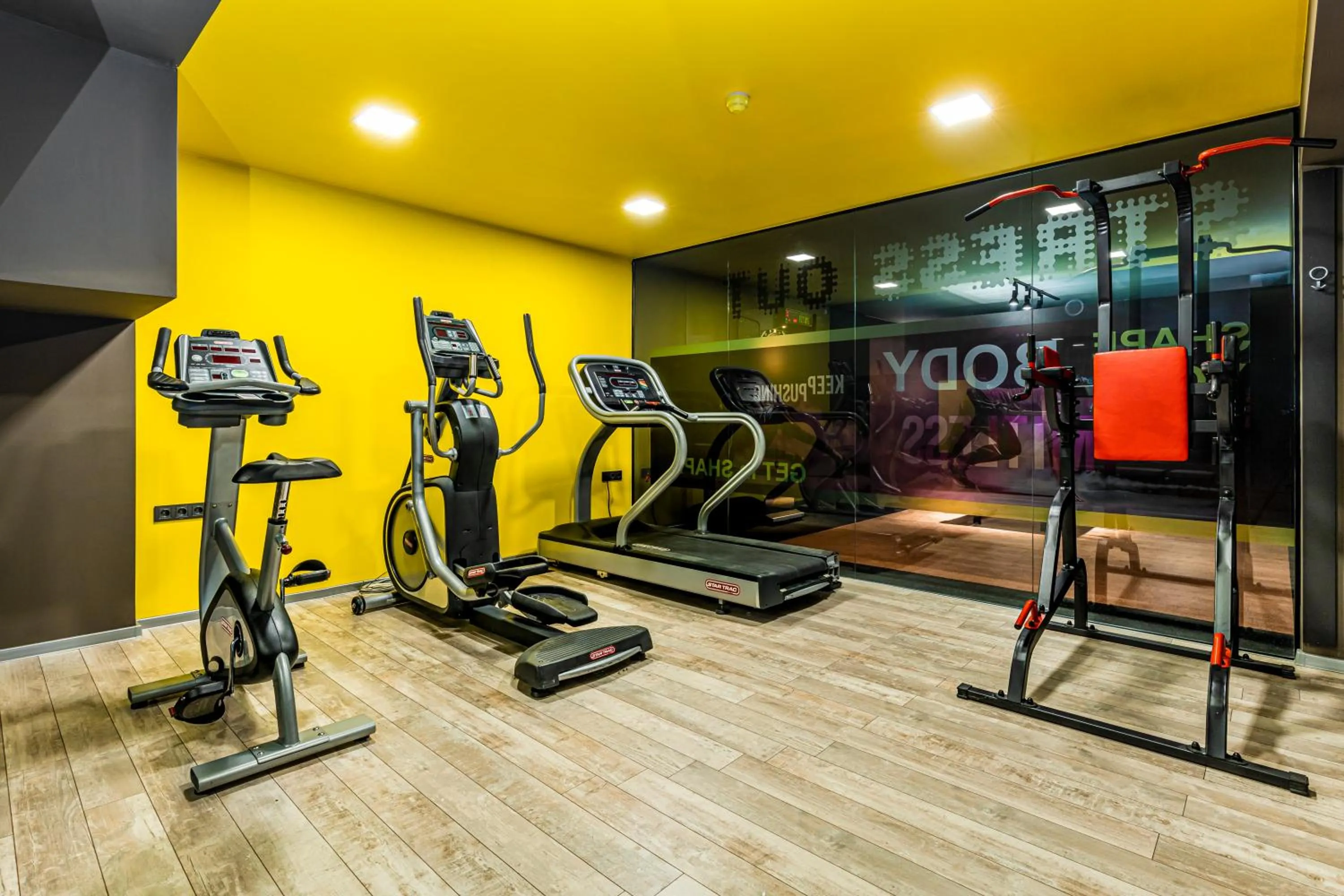 Fitness centre/facilities in Hotel Urban