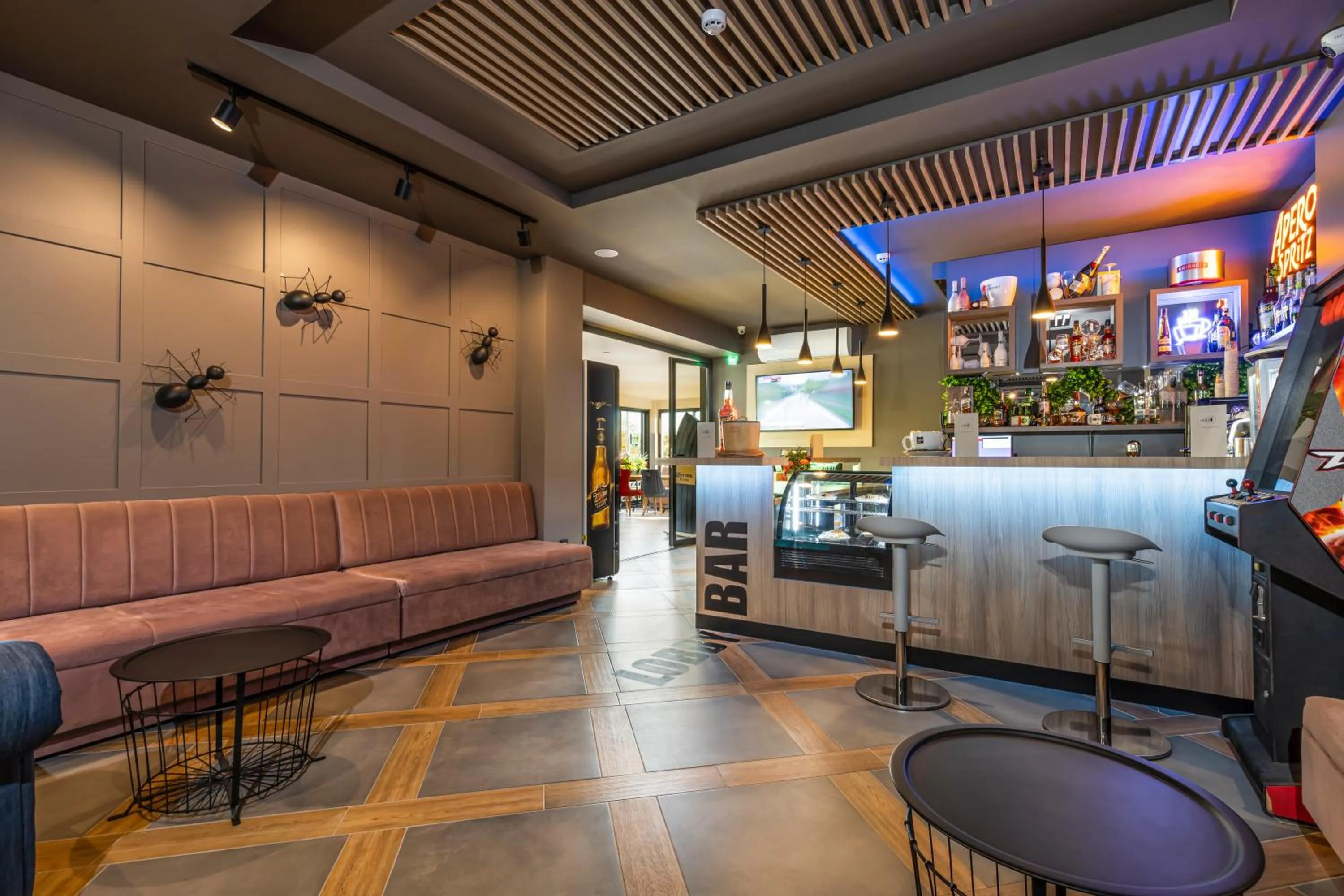 Kitchen or kitchenette in Hotel Urban