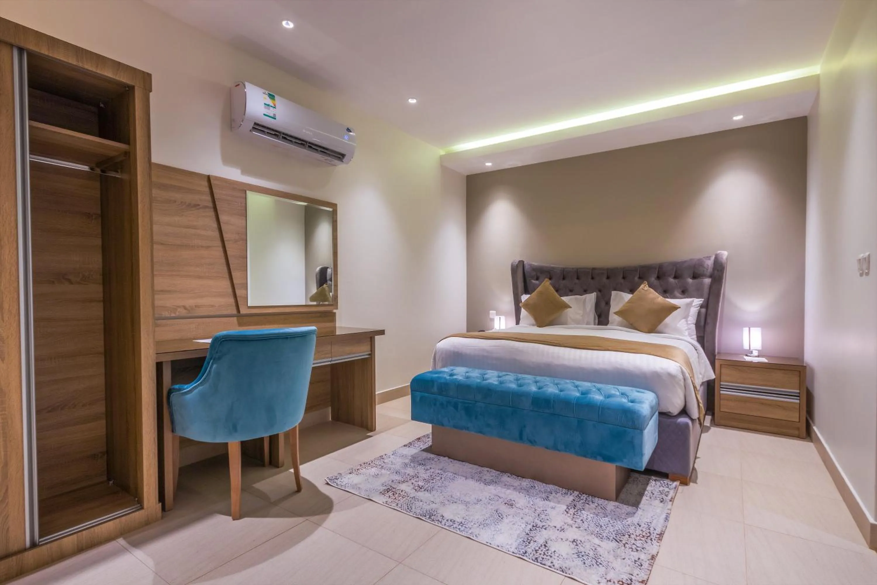 Bed in The Address Palace Apartments