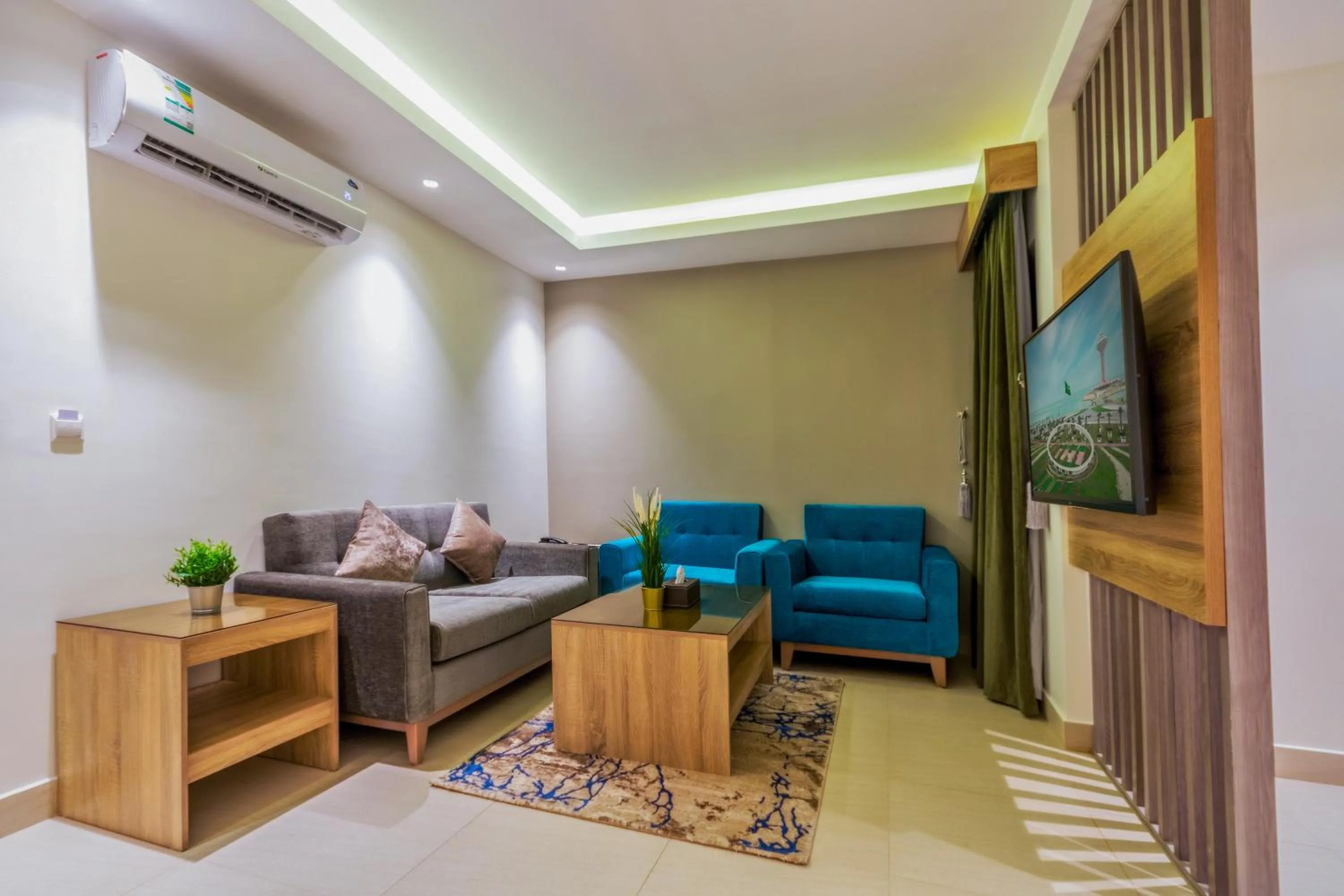 Seating area in The Address Palace Apartments