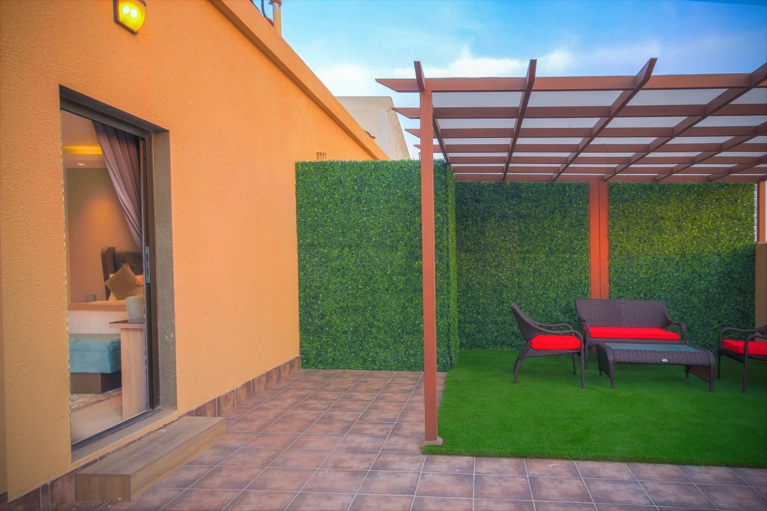 Balcony/Terrace in The Address Palace Apartments