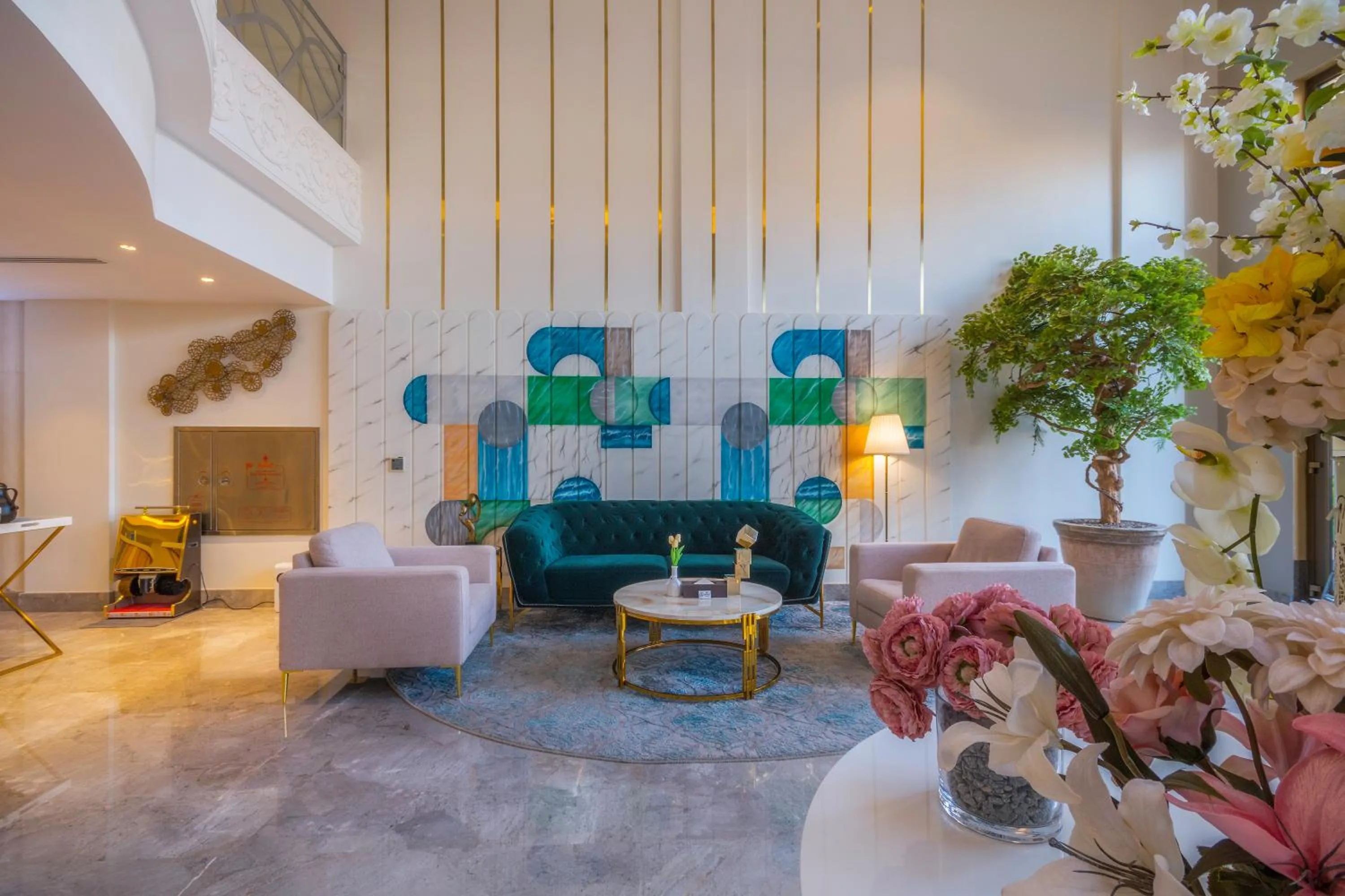 Lobby or reception in The Address Palace Apartments