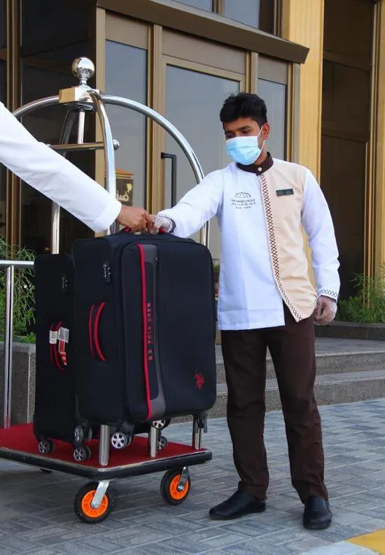 Staff in The Address Palace Apartments