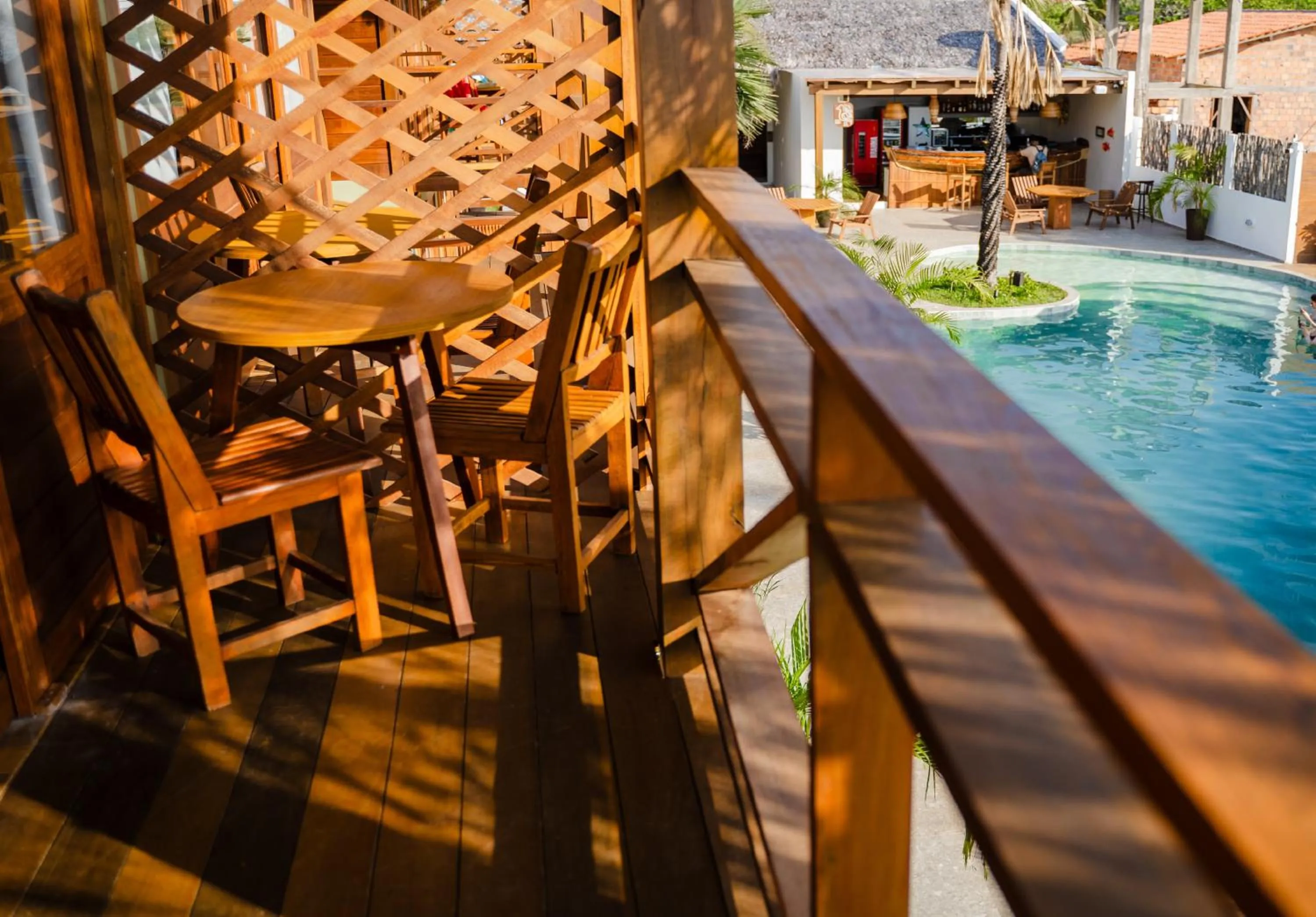 Balcony/Terrace in VILA ATY LODGE