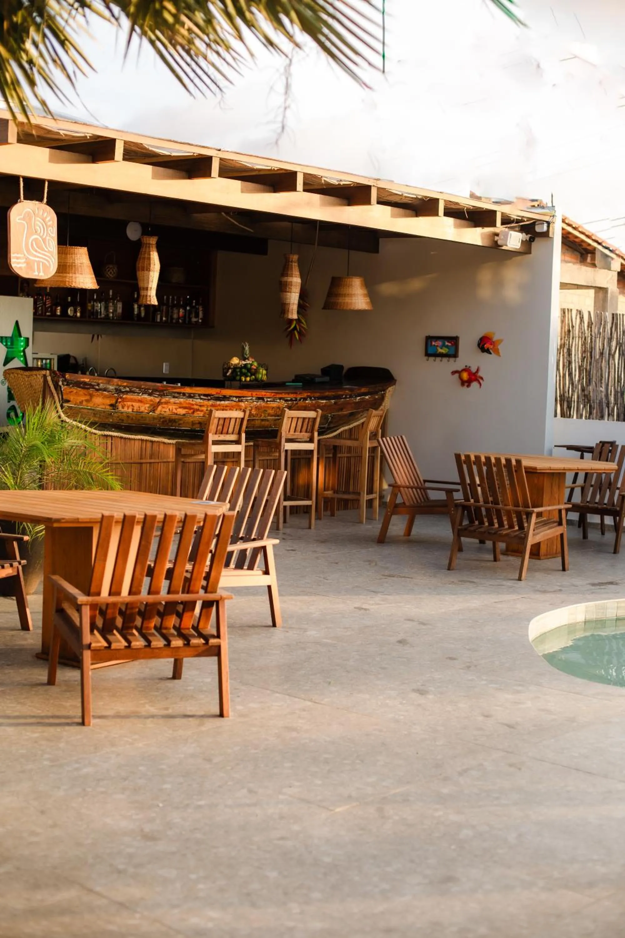 Lounge or bar in VILA ATY LODGE