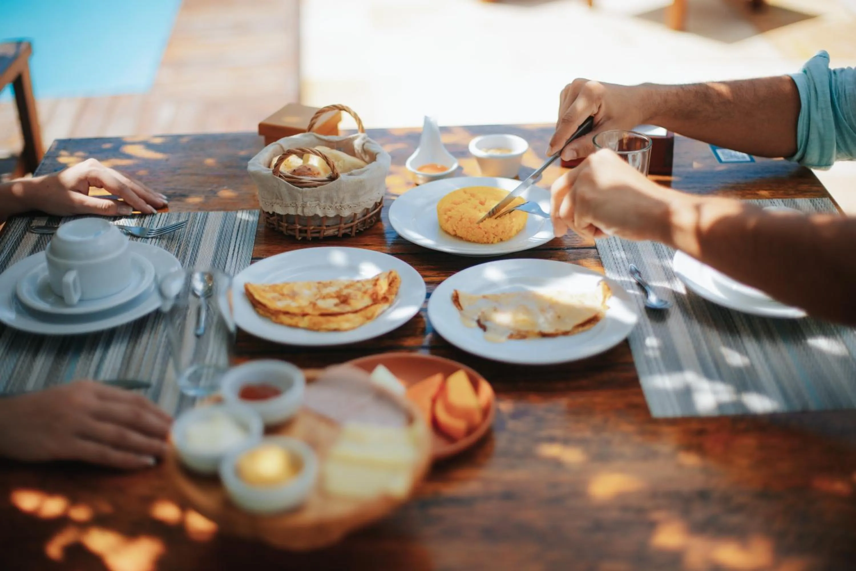 Breakfast in VILA ATY LODGE