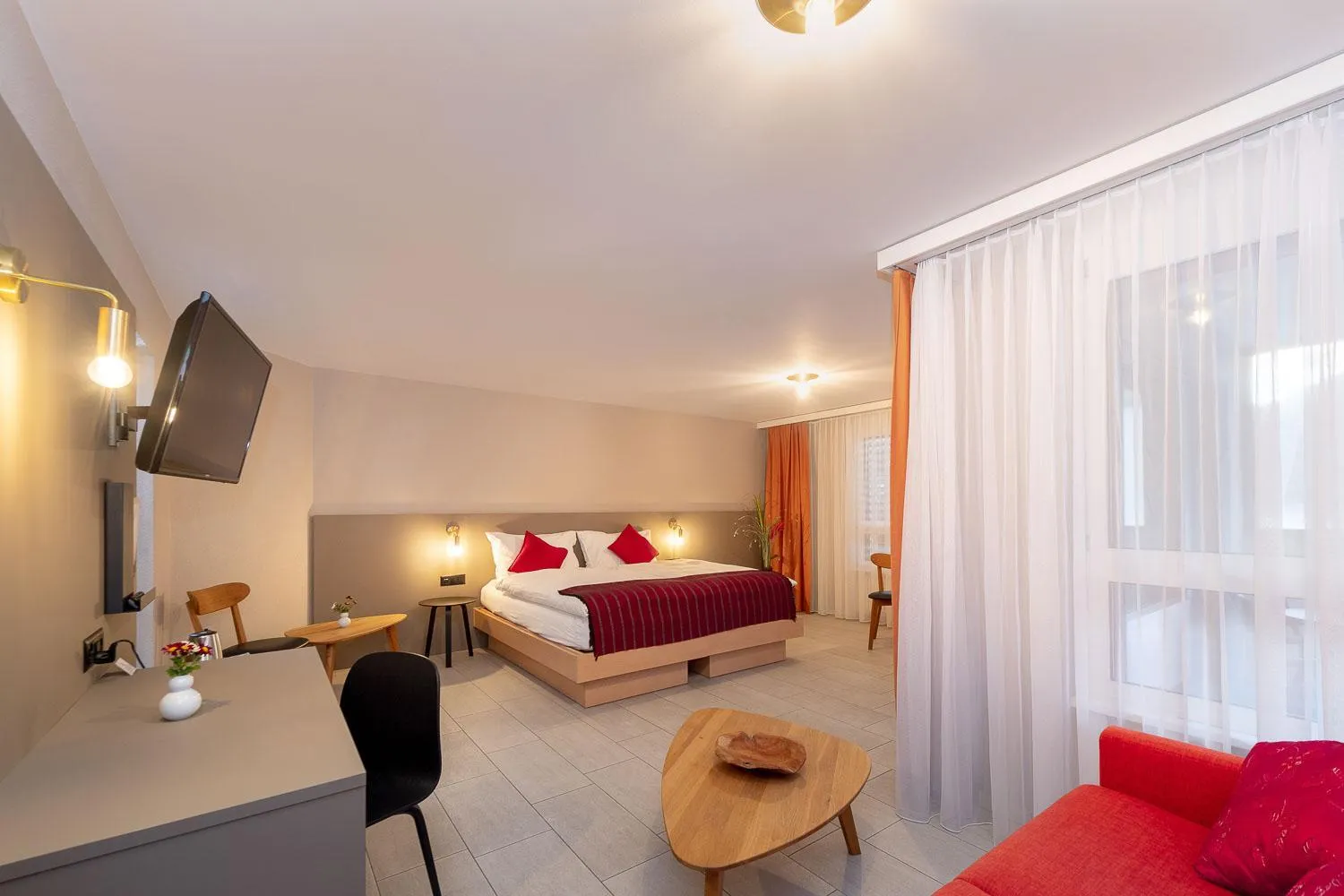 Bedroom, Bed in Hotel Alex Business & SPA