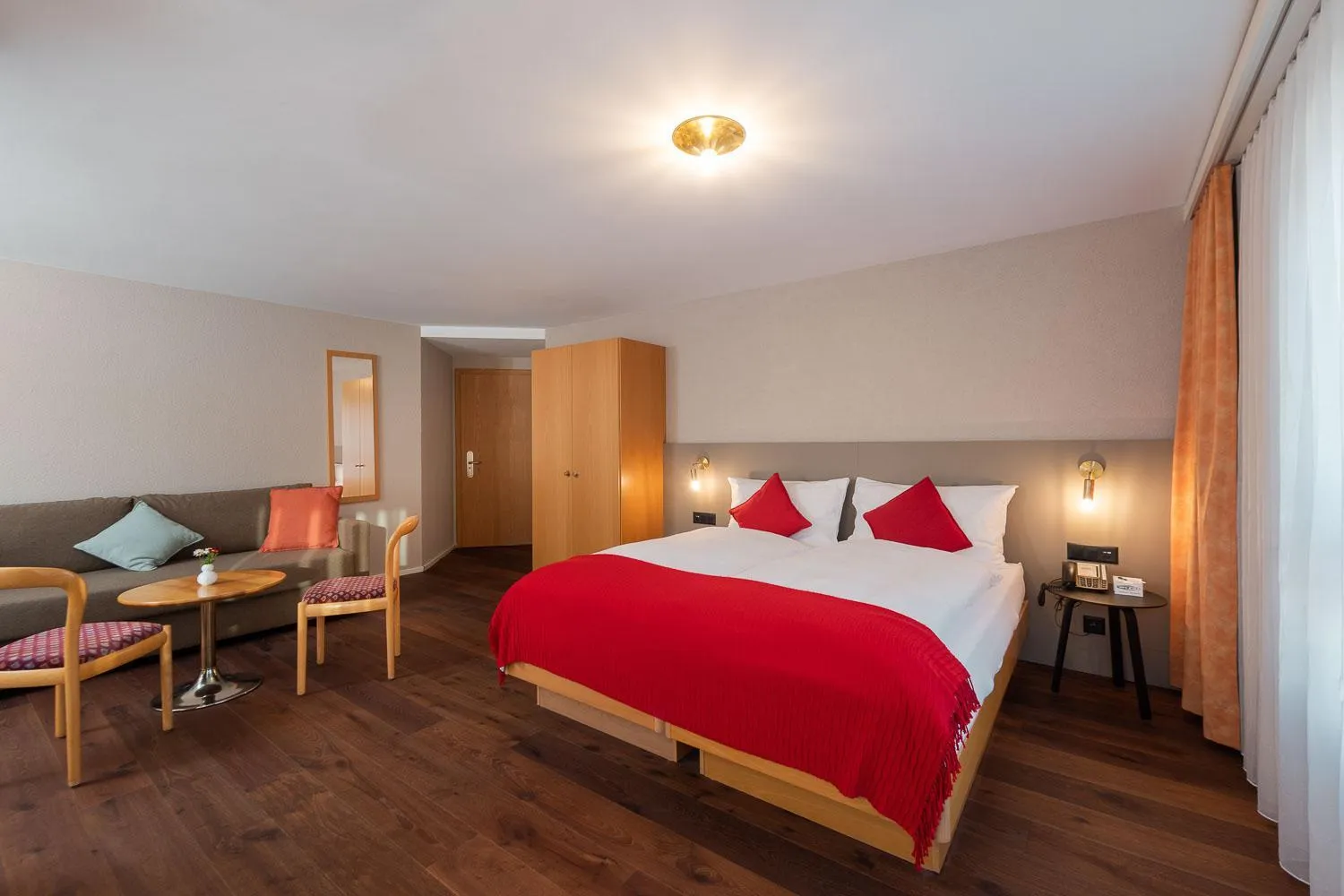 Bedroom, Bed in Hotel Alex Business & SPA