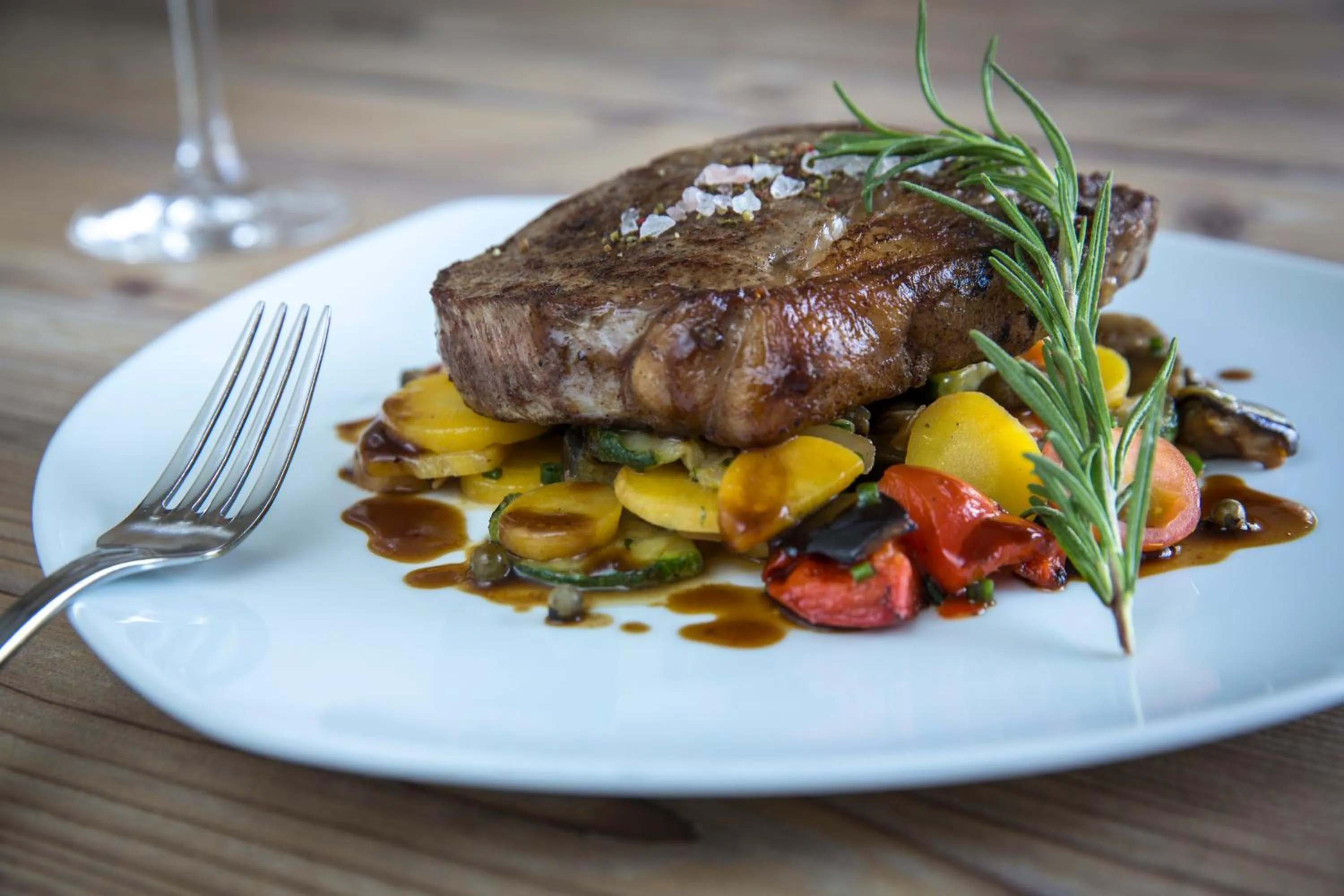 Food close-up in Radisson Blu Hotel Karlsruhe