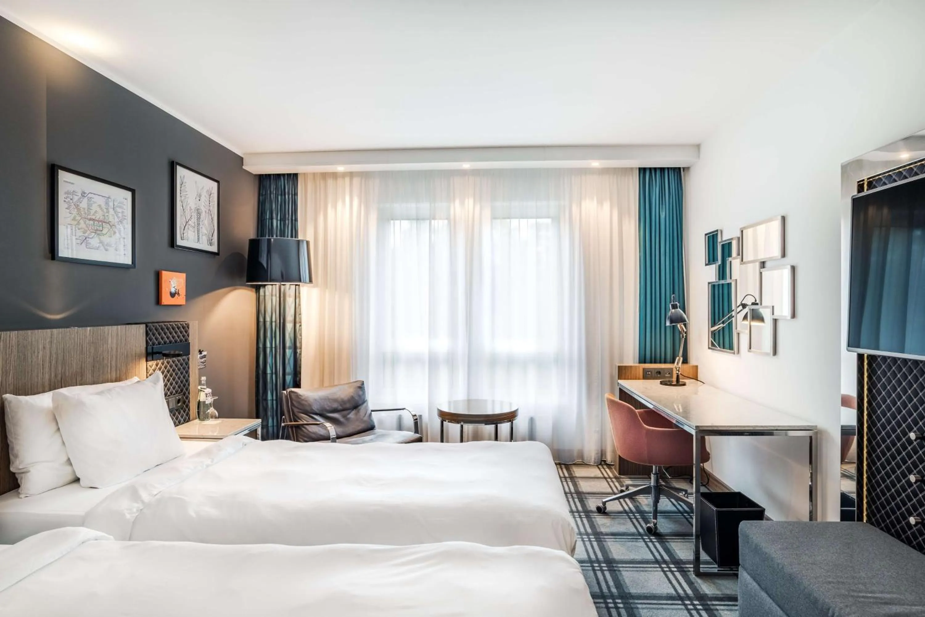 Bedroom, Bed in Radisson Blu Hotel Karlsruhe