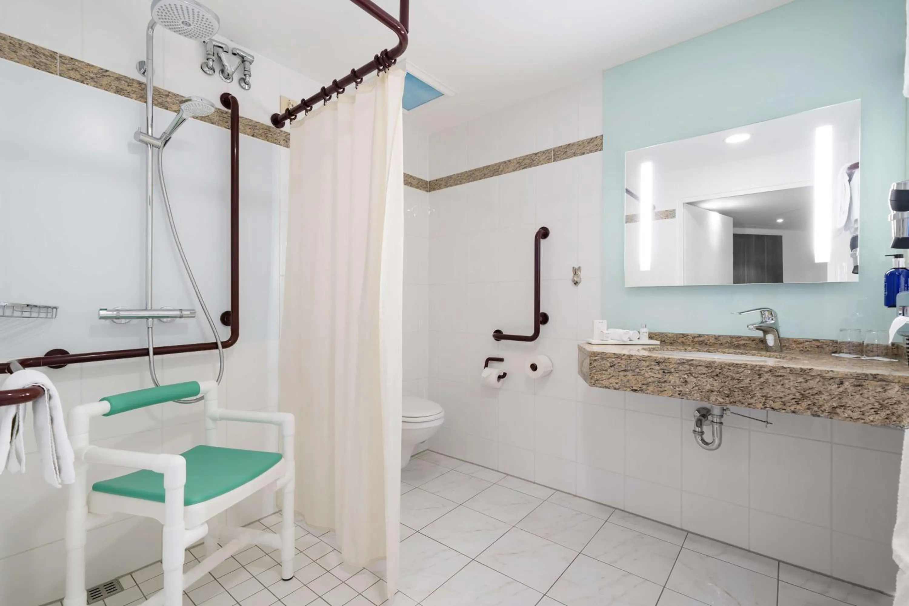 Shower in Radisson Blu Hotel Karlsruhe