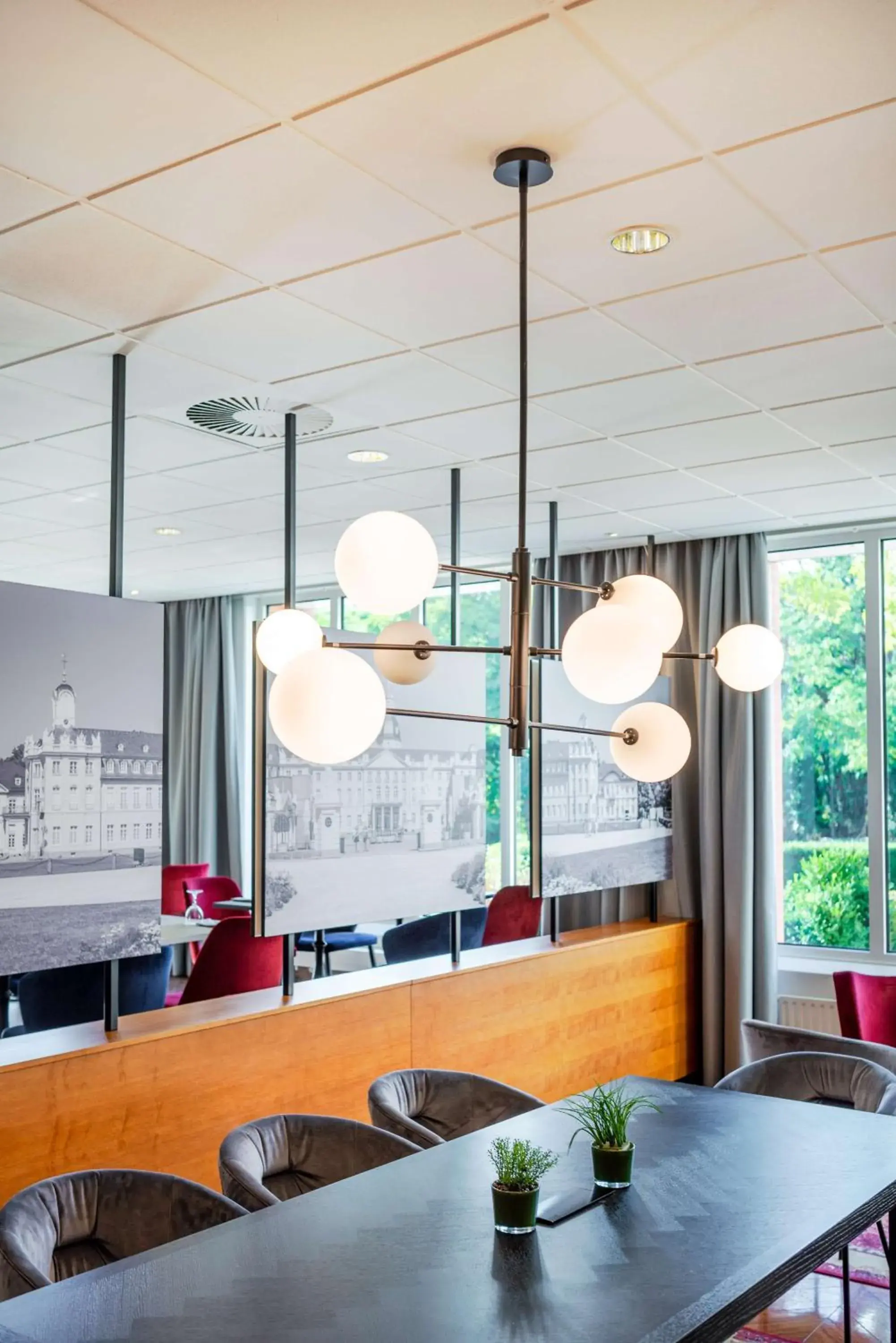 Lobby or reception in Radisson Blu Hotel Karlsruhe Lobby or reception in Radisson Blu Hotel Karlsruhe