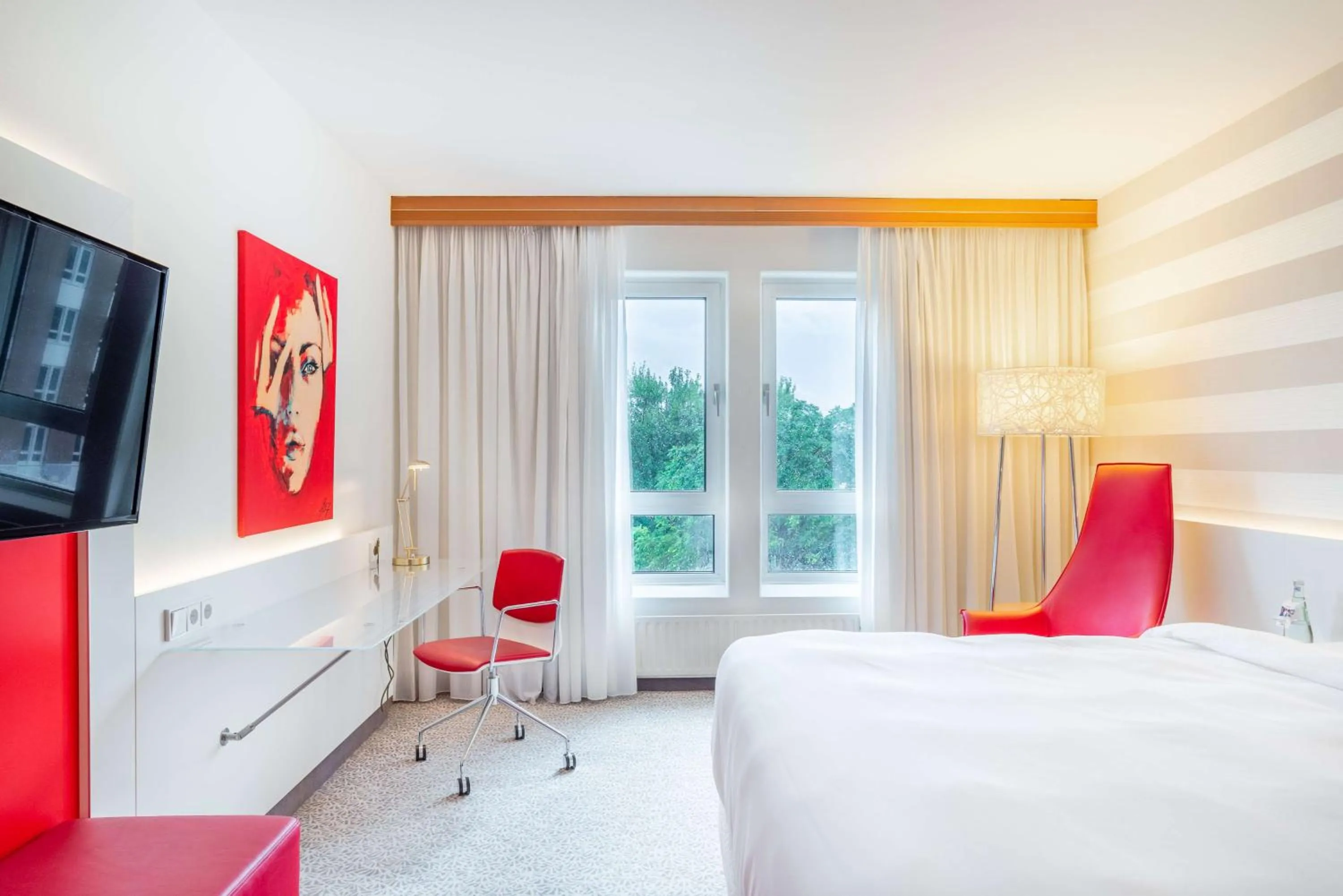 Bedroom, Bed in Radisson Blu Hotel Karlsruhe