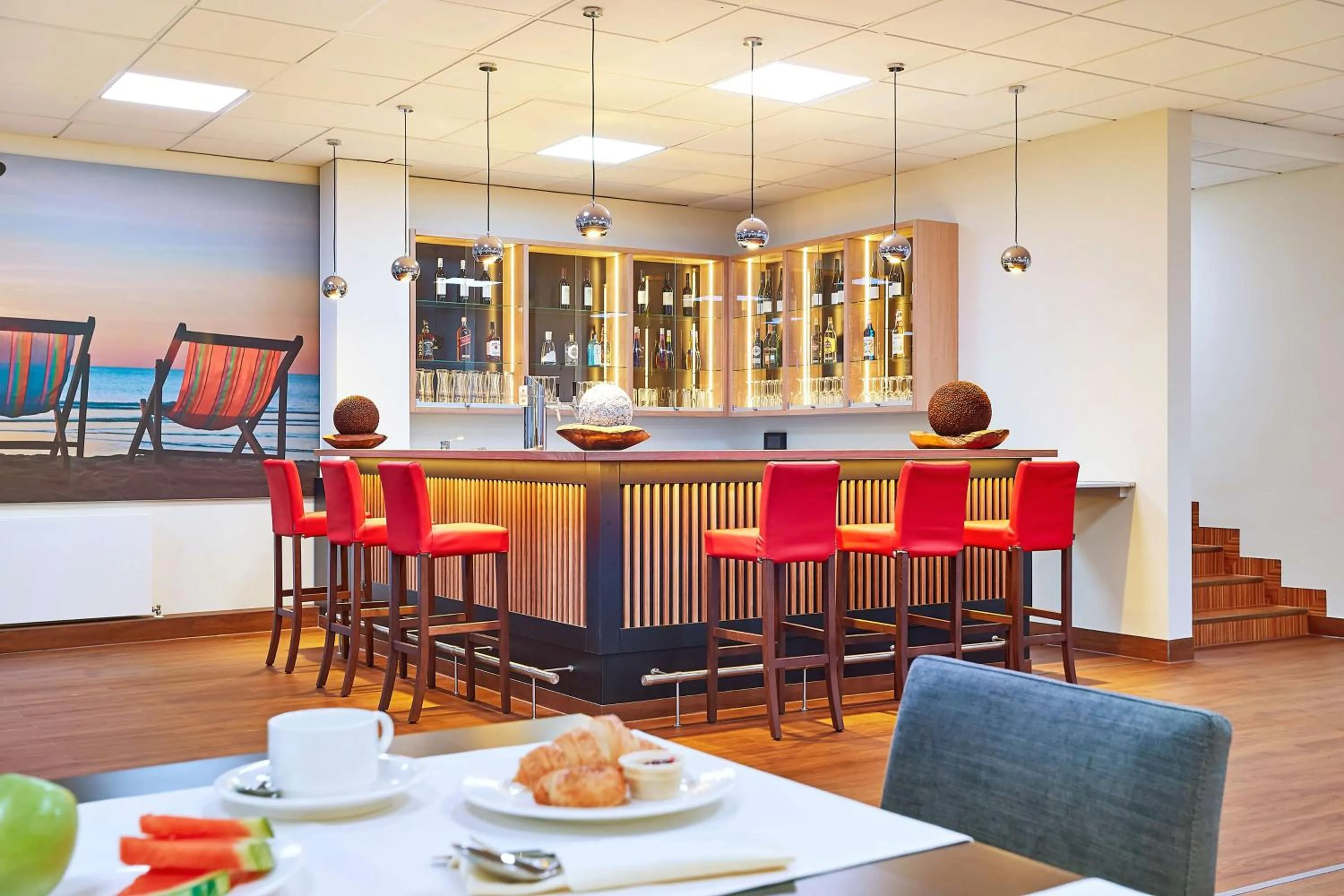 Lounge or bar in Radisson Blu Hotel Karlsruhe