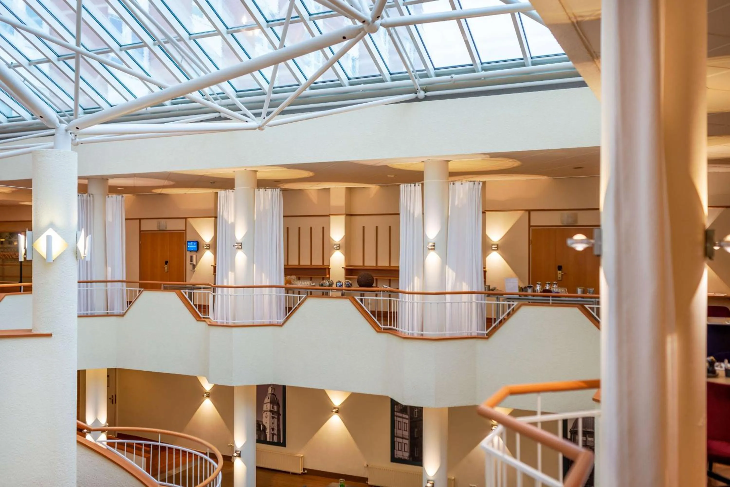 Lobby or reception in Radisson Blu Hotel Karlsruhe