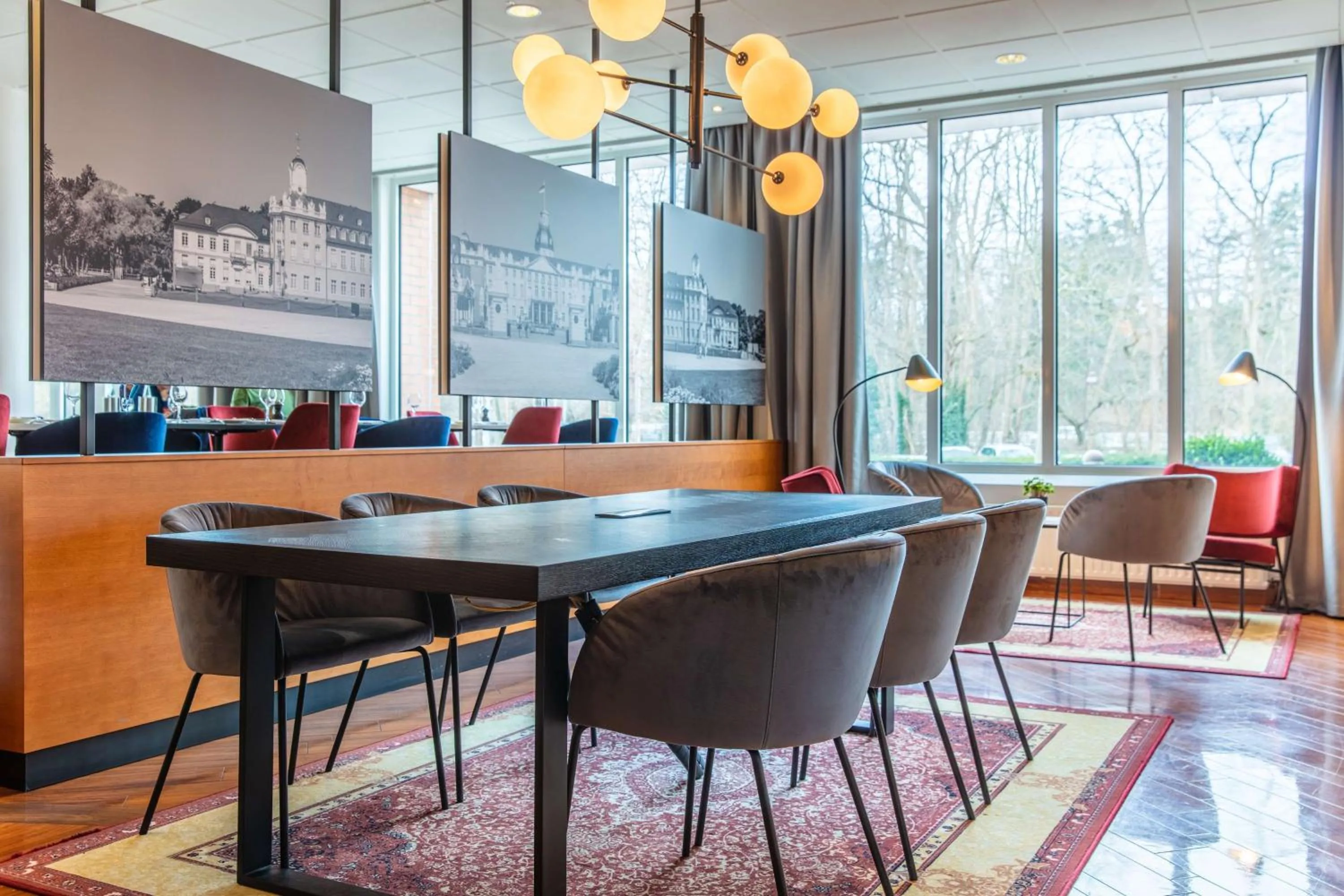 Lobby or reception in Radisson Blu Hotel Karlsruhe