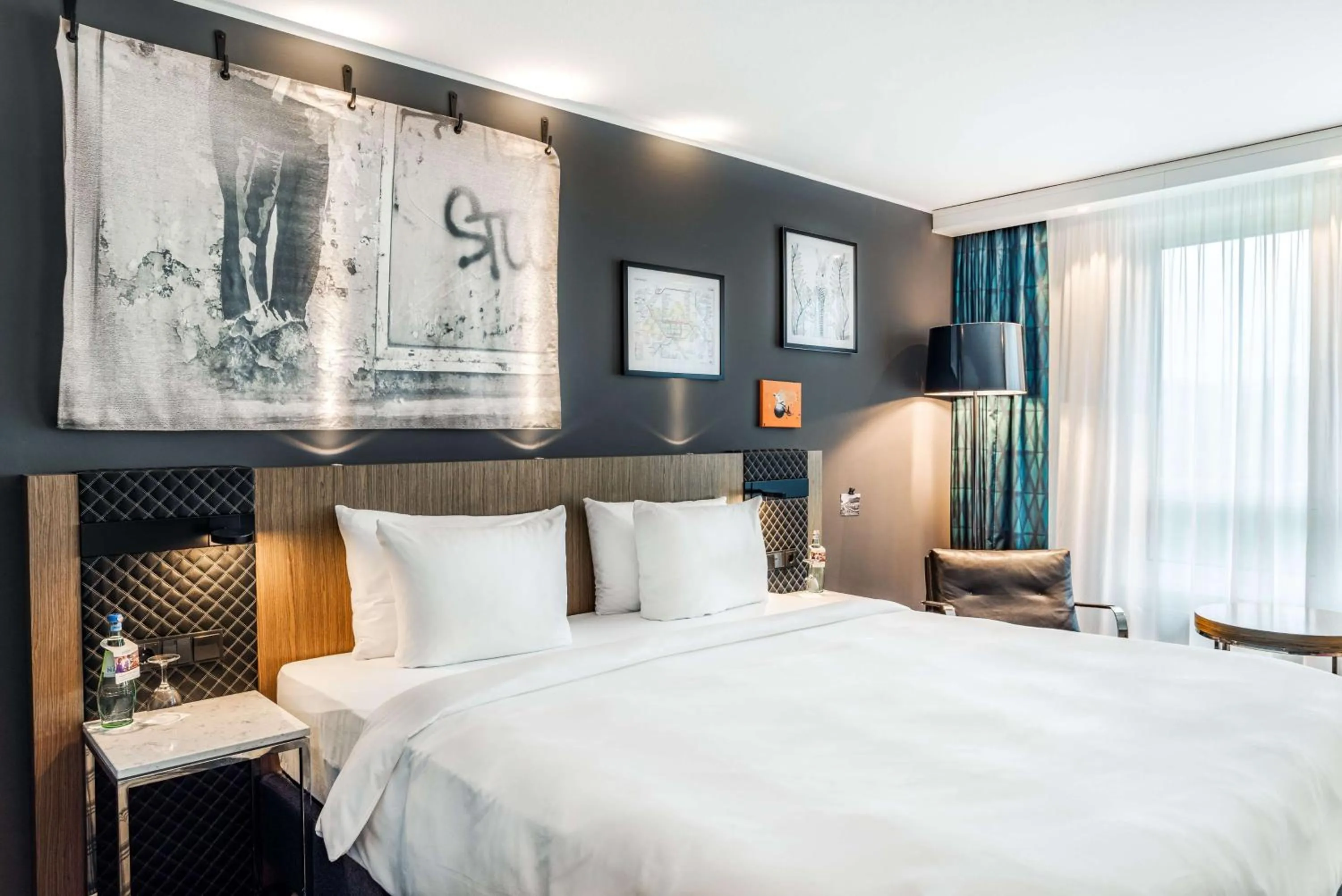 Bedroom, Bed in Radisson Blu Hotel Karlsruhe