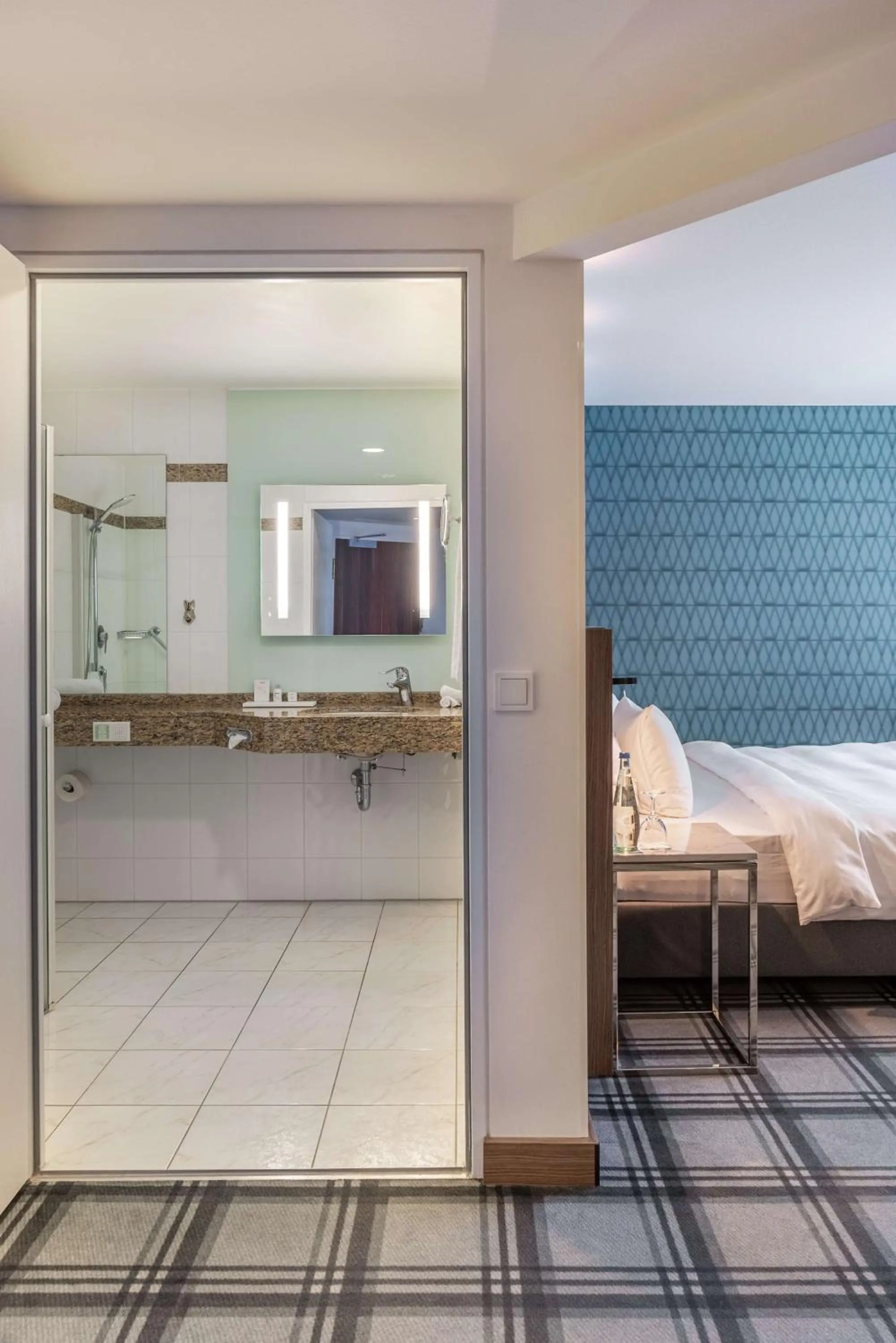 Bedroom, Bed in Radisson Blu Hotel Karlsruhe