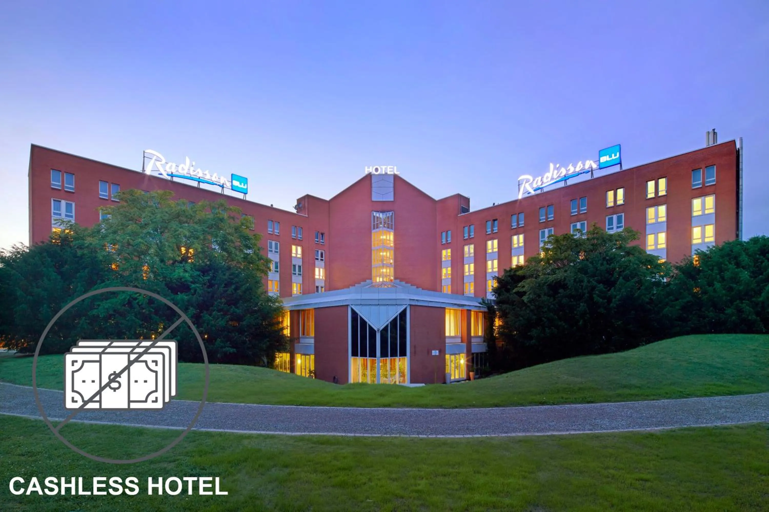 Property building in Radisson Blu Hotel Karlsruhe