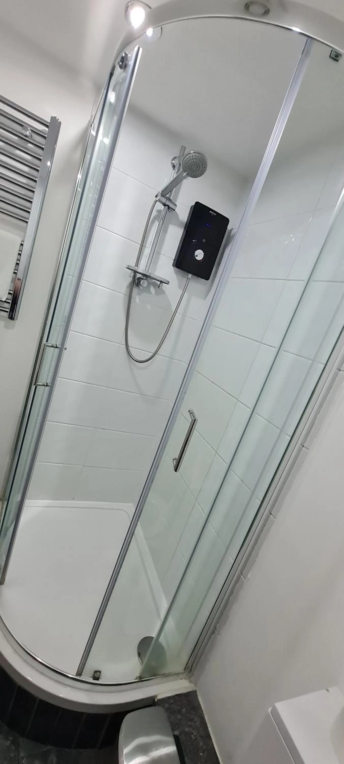 Shower in H.V Apartments
