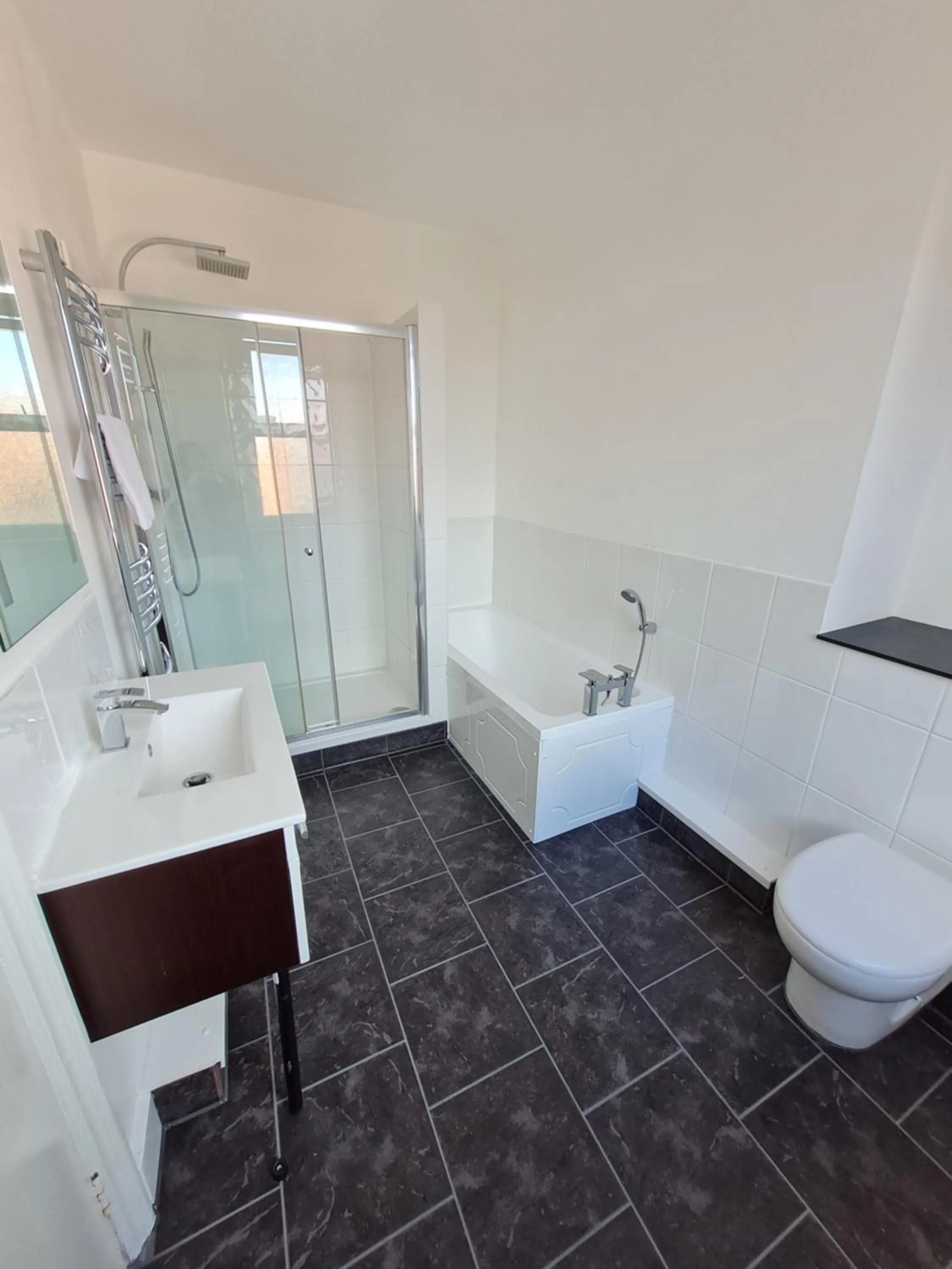 Shower in H.V Apartments