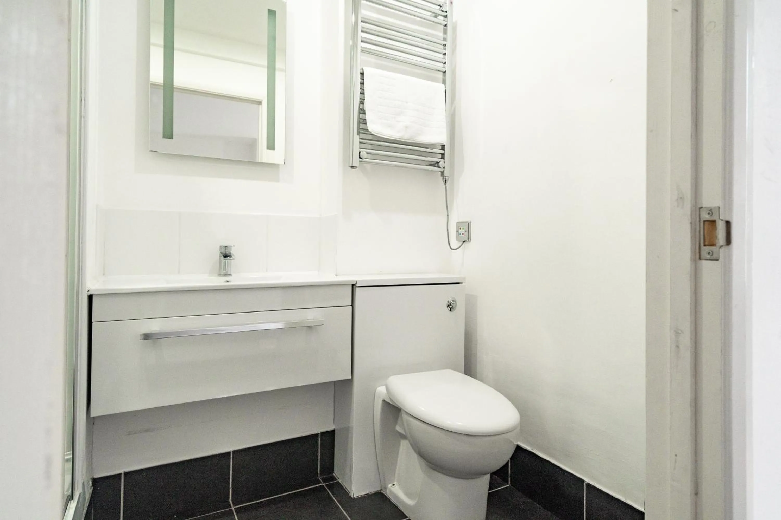 Shower in H.V Apartments