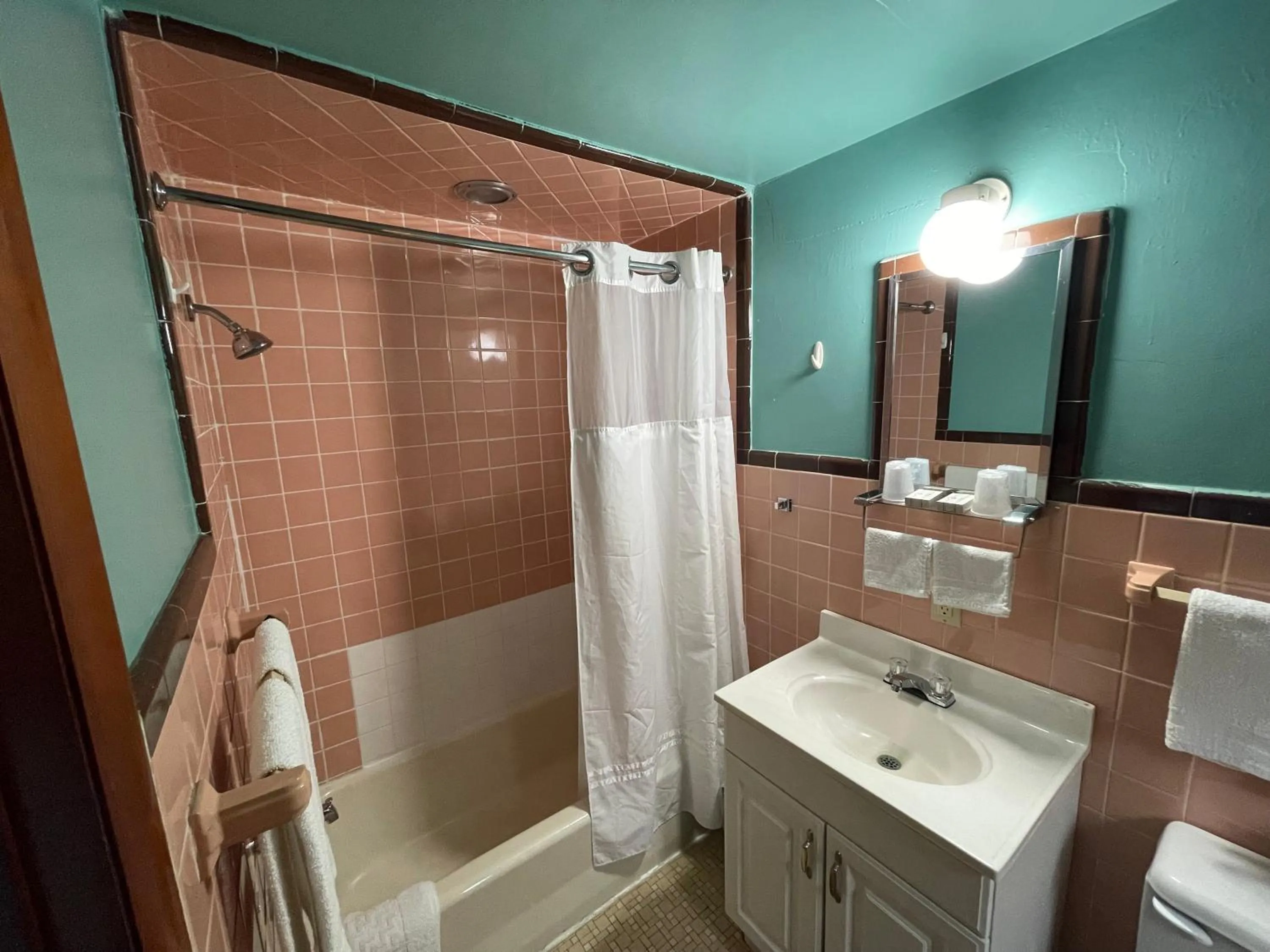 Shower in Best Motel Bowling Green