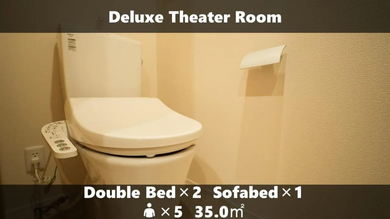 Toilet in Vieuno Stay Hakata 1