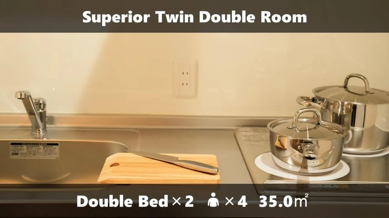 Photo of the whole room in Vieuno Stay Hakata 1