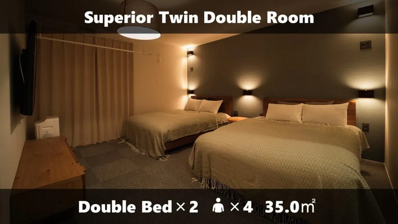 Photo of the whole room, Bed in Vieuno Stay Hakata 1