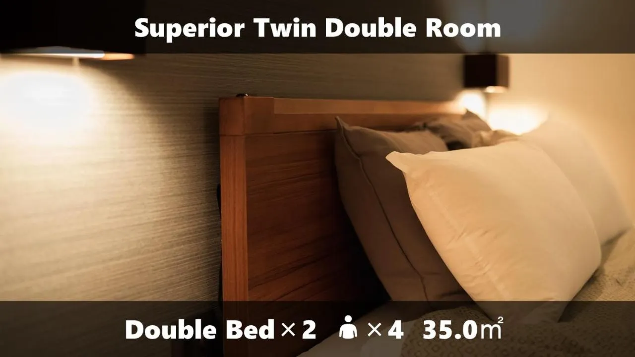 Photo of the whole room, Bed in Vieuno Stay Hakata 1