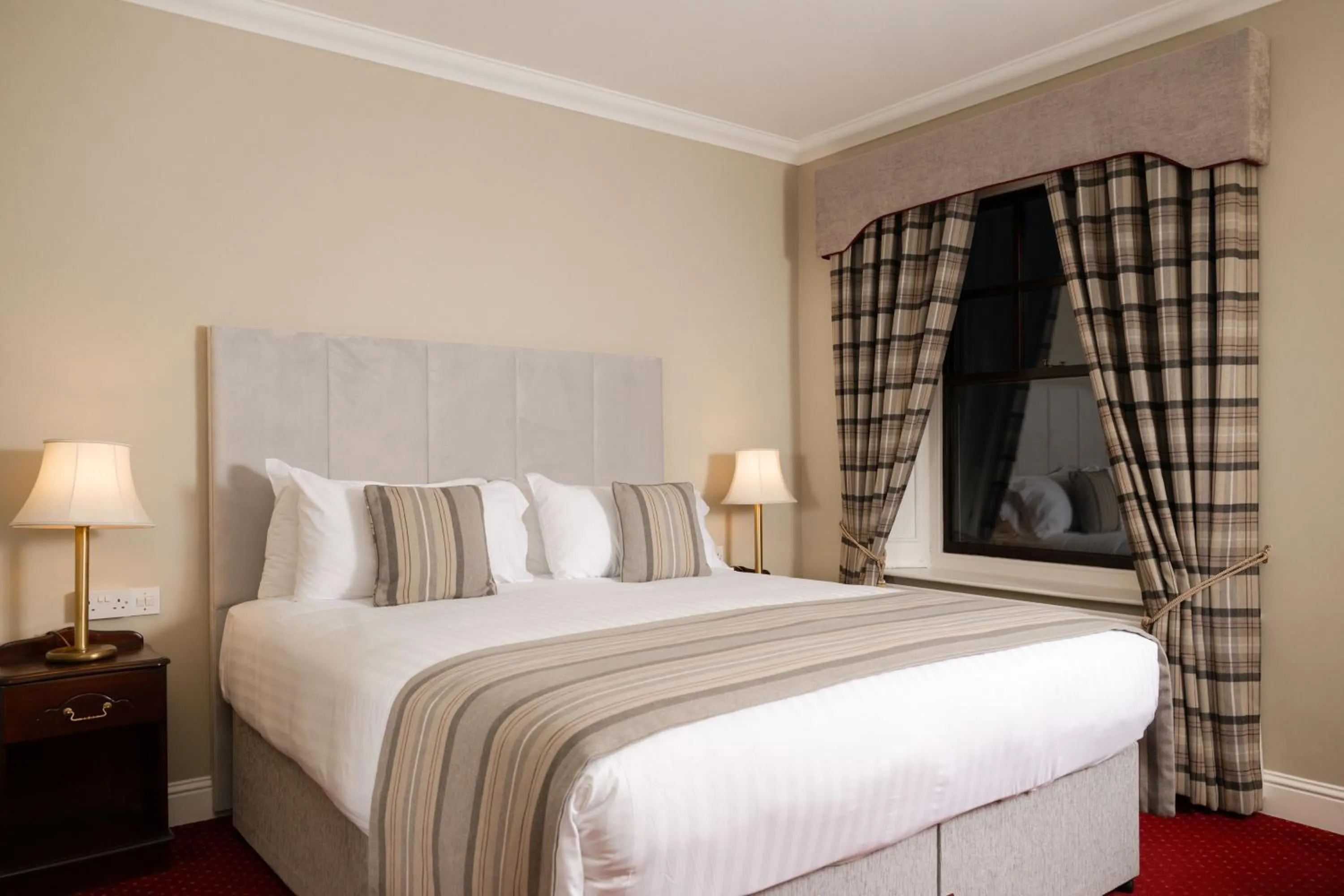 Bed in An Chúirt Hotel, Gweedore, Donegal