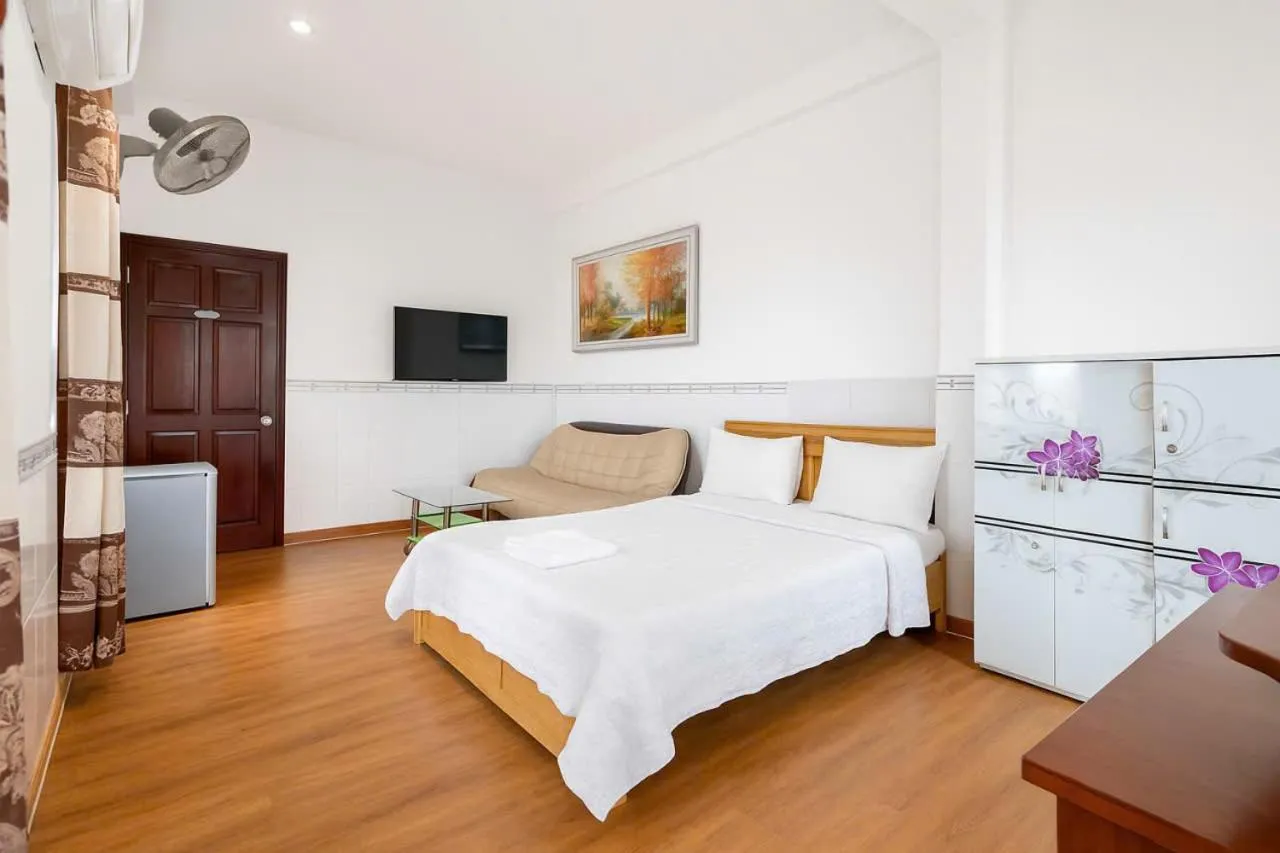 Bed in Khách sạn Hoa Anh Anh