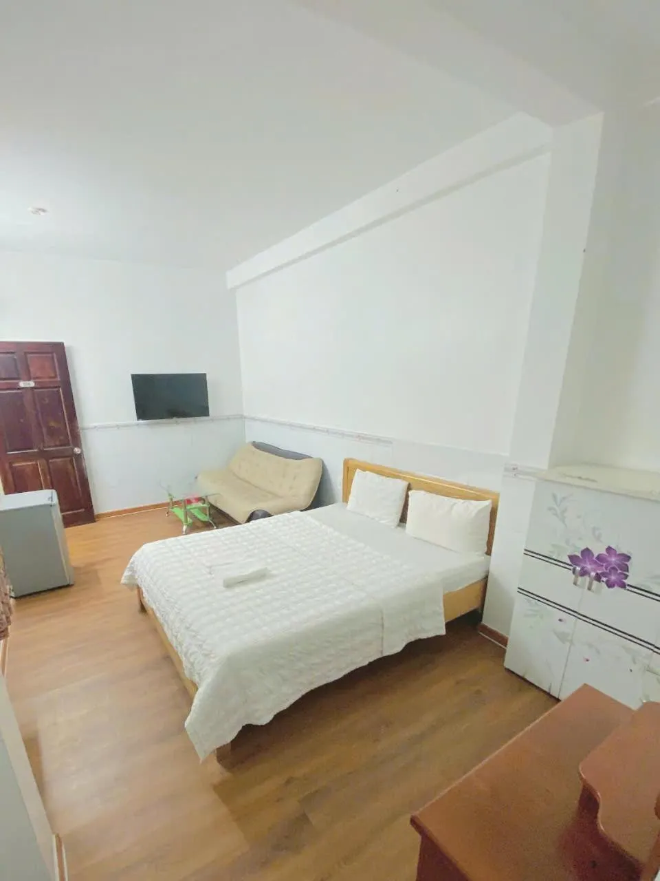 Bedroom, Bed in Khách sạn Hoa Anh Anh