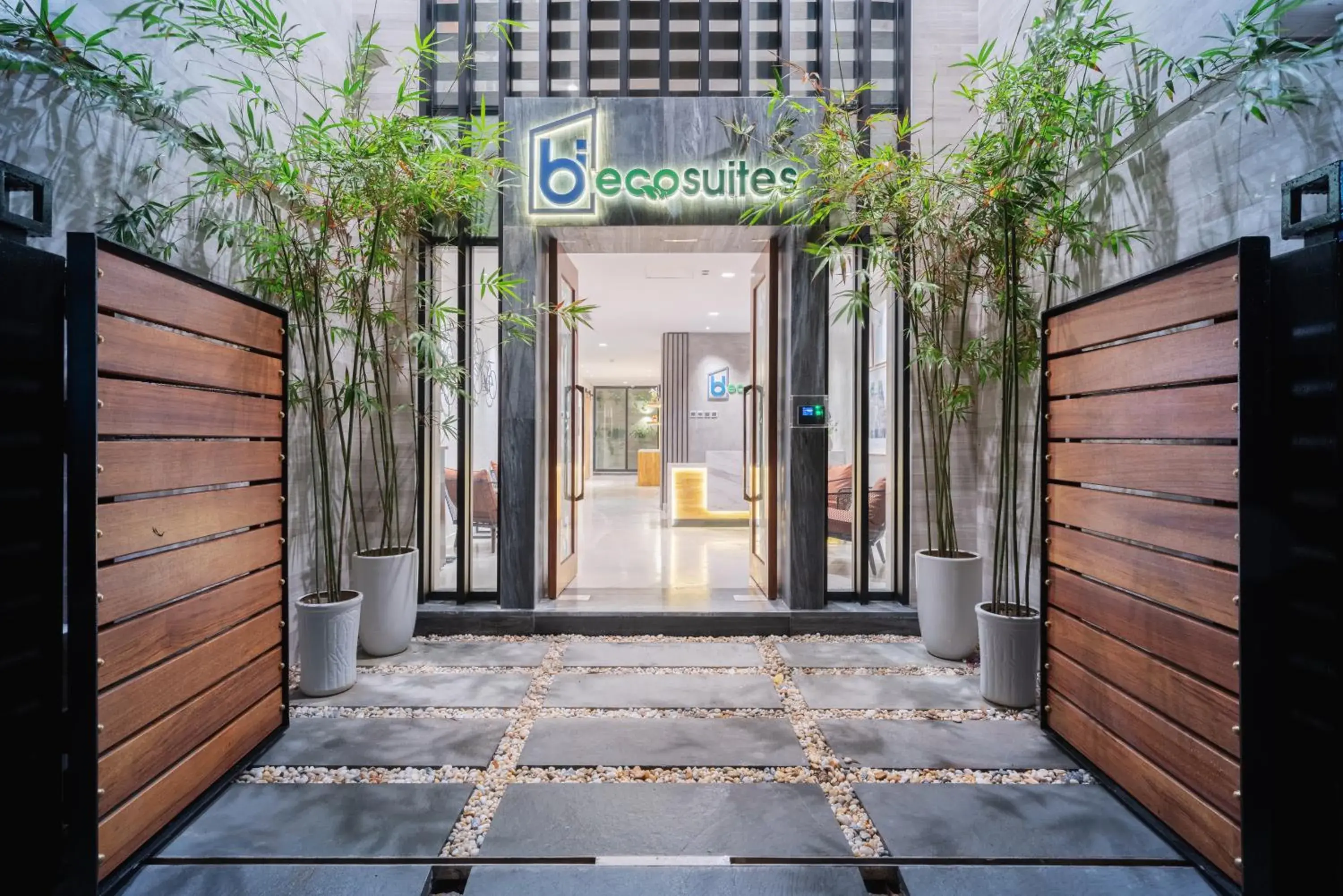 Property building in Bi Eco Suites Hanoi Property building in Bi Eco Suites Hanoi
