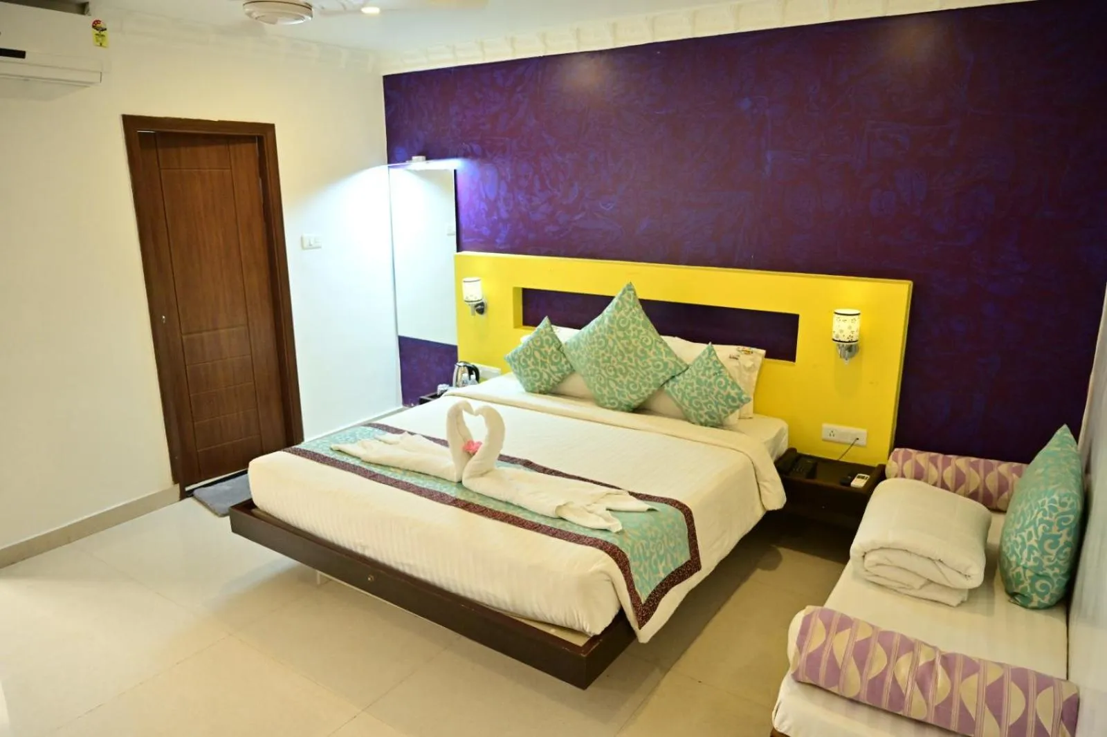 Bed in AGS HOLIDAY RESORTS