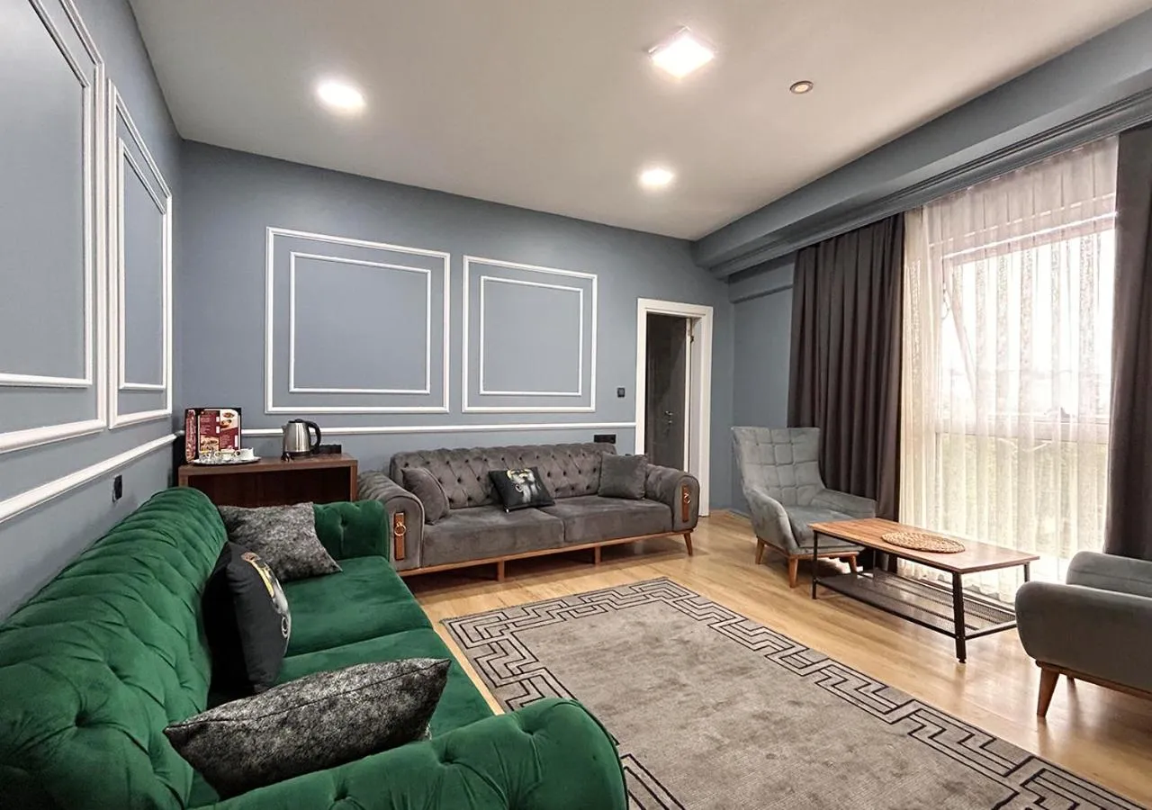 Living room in OTTOMAN İSTANBUL AİRPORT OTEL