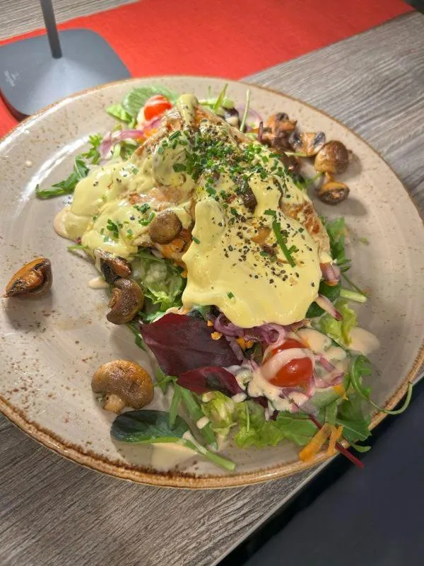 Food close-up in Hotel & Restaurant Christian IV