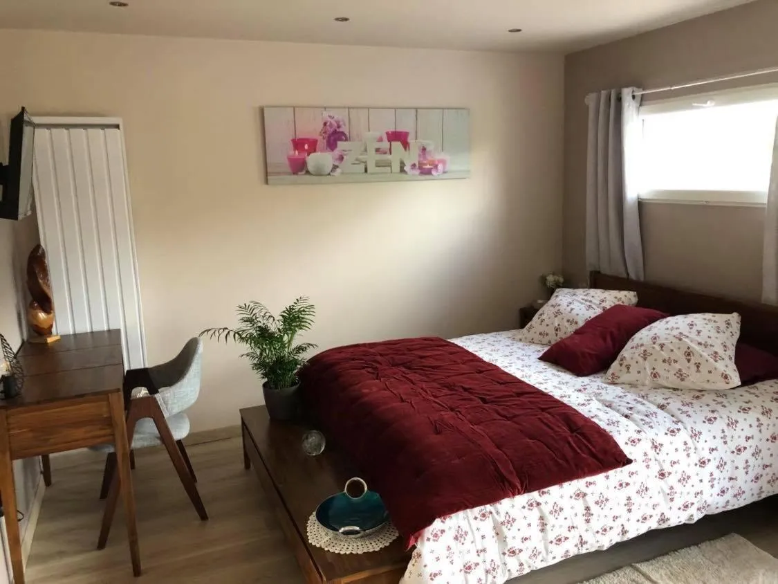 Bed in La suite des charmelines