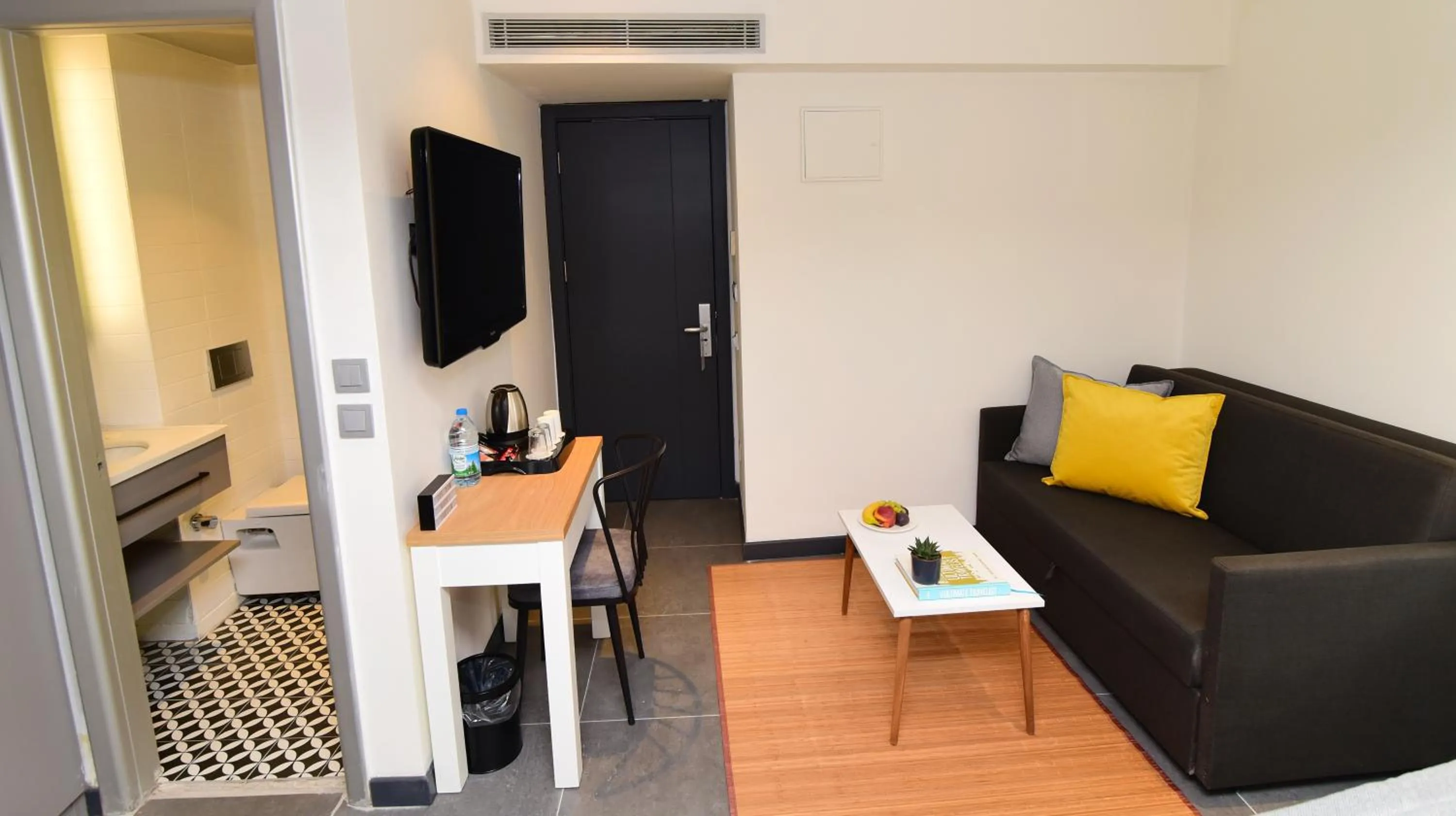 Seating area in The Row Taksim Hotel