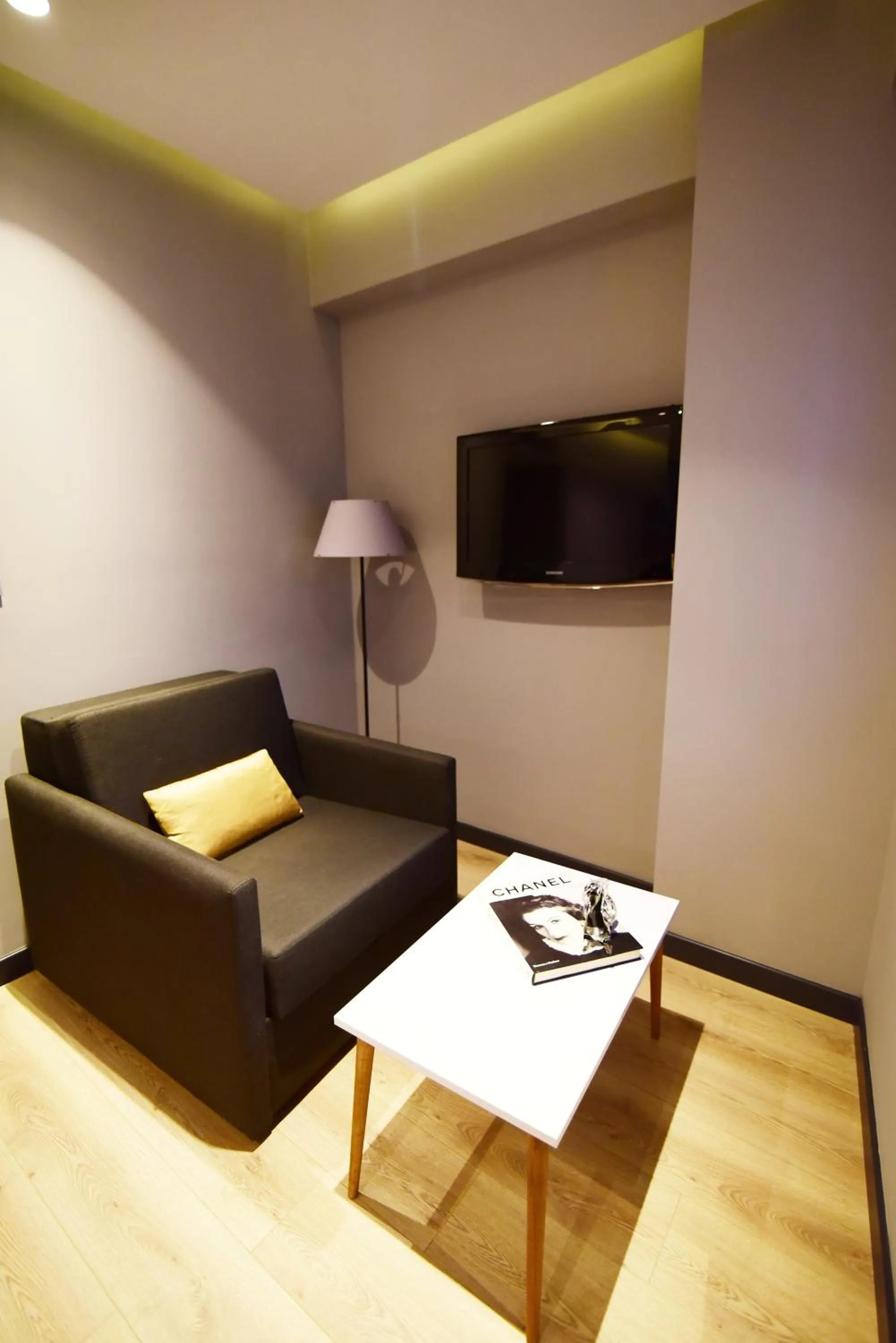 Seating area in The Row Taksim Hotel