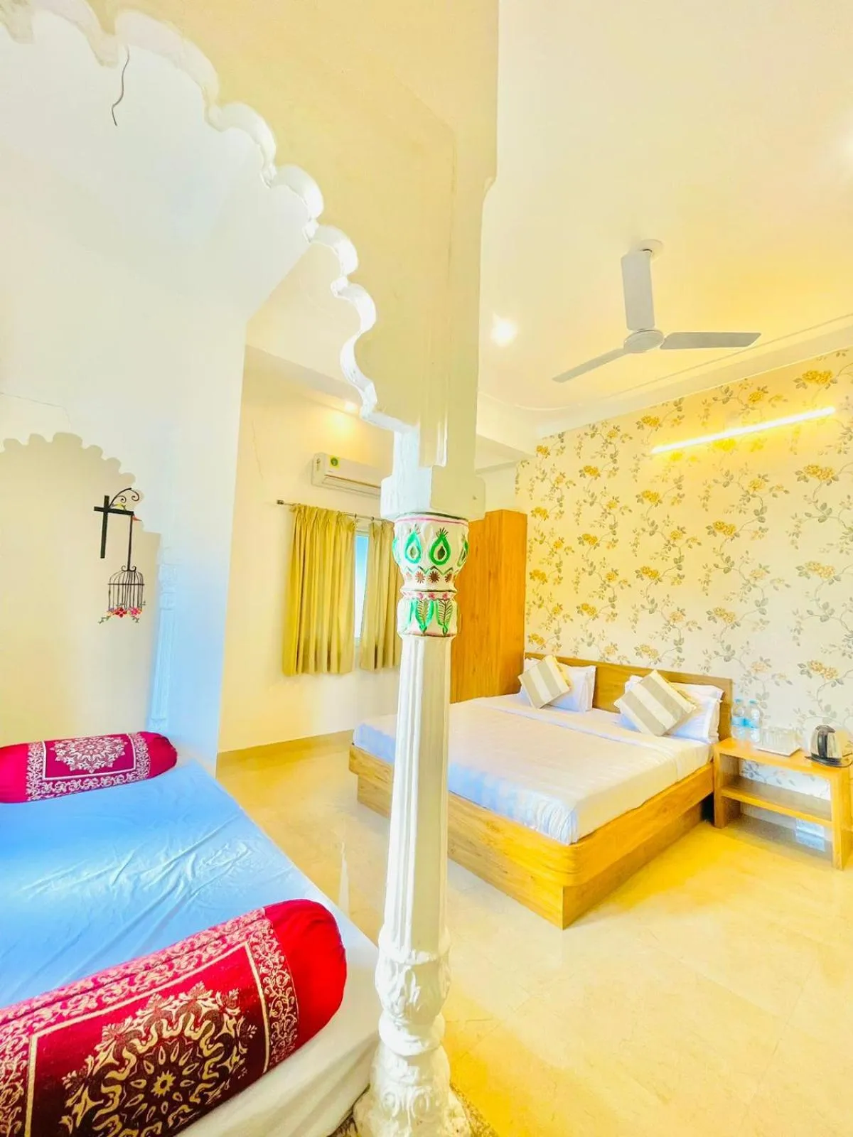 Bedroom in Royal Heritage Haveli Udaipur