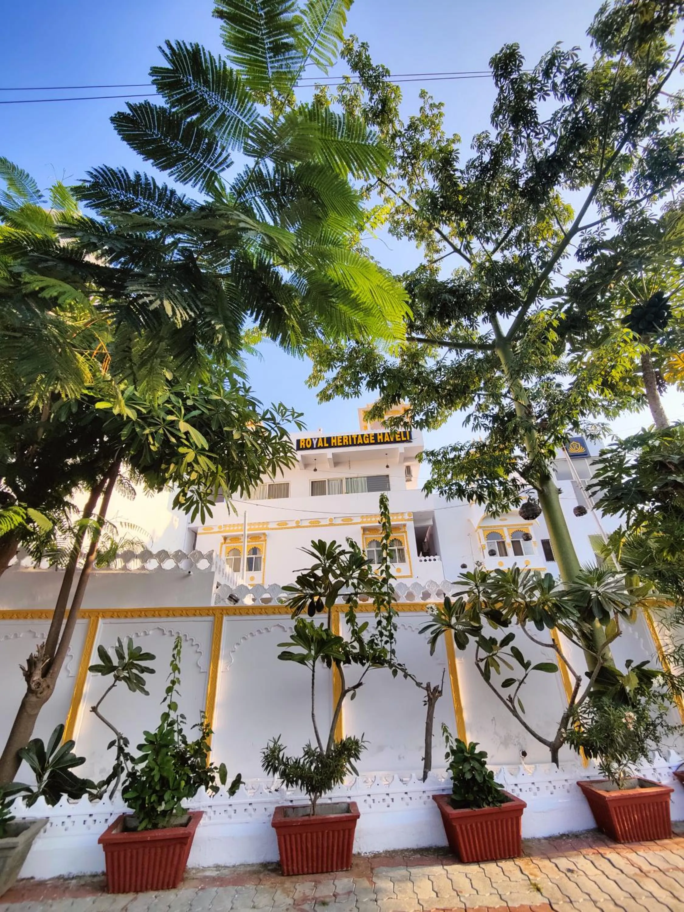 Facade/entrance in Royal Heritage Haveli Udaipur